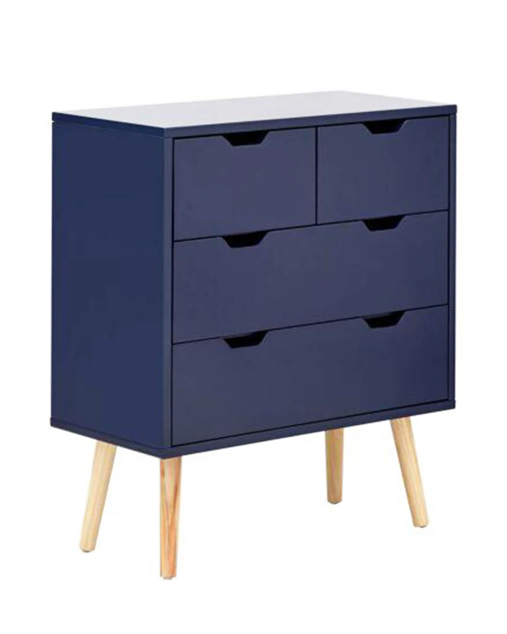 Nyborg 2 + 2 Drawer Chest Nightshadow Blue - Image 5