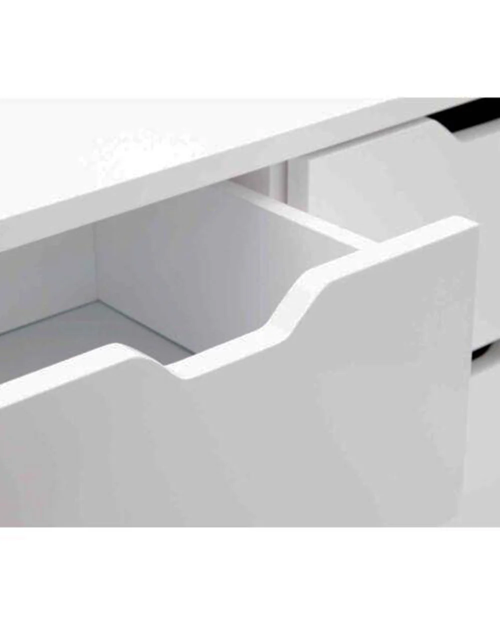 Nyborg 2 + 2 Drawer Chest White - Image 7