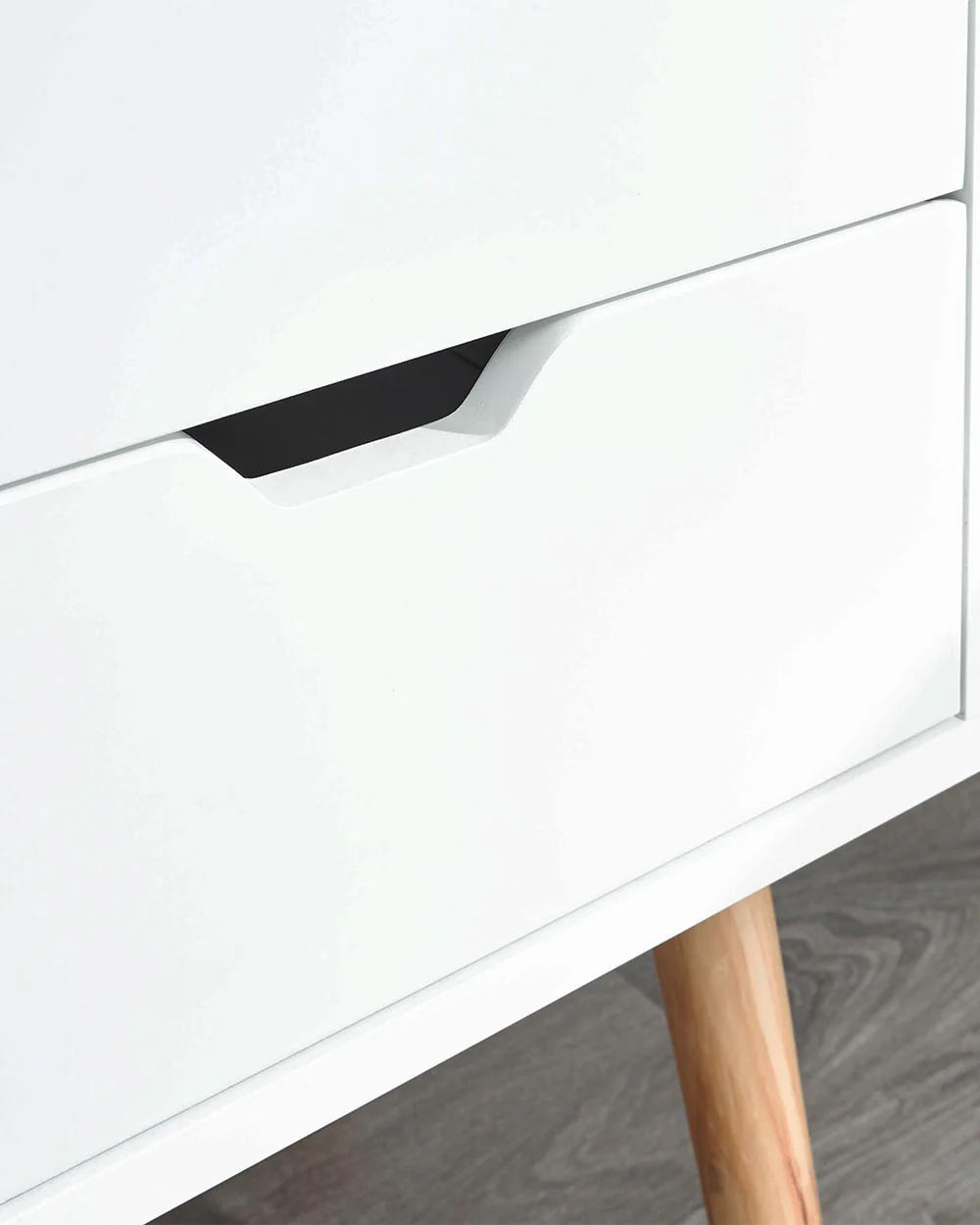 Nyborg Pair Of 2 Drawer Bedsides White - Image 3