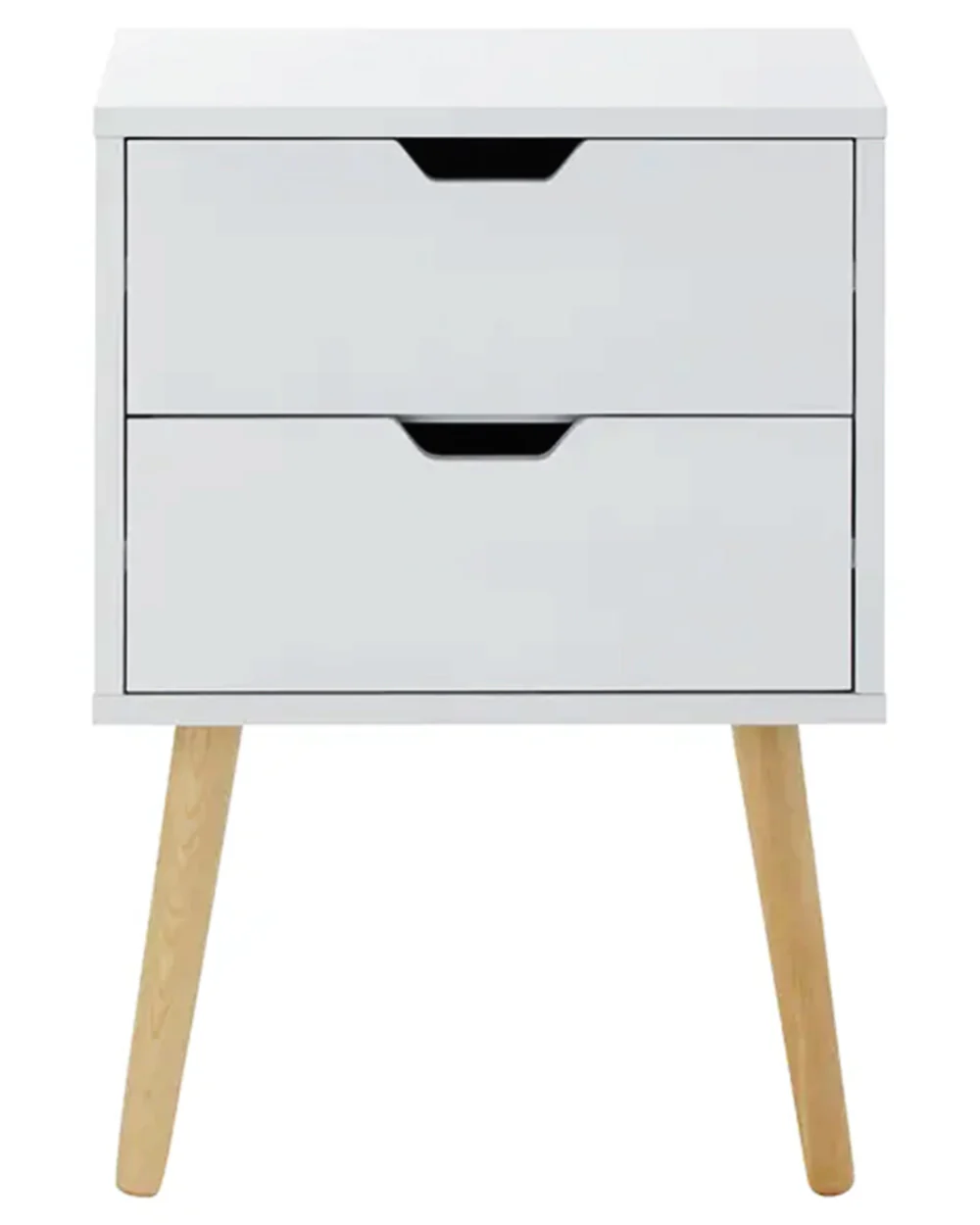 Nyborg Pair Of 2 Drawer Bedsides White - Image 5