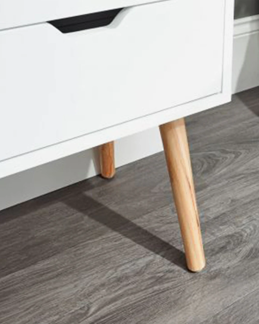 Nyborg Pair Of 2 Drawer Bedsides White - Image 7