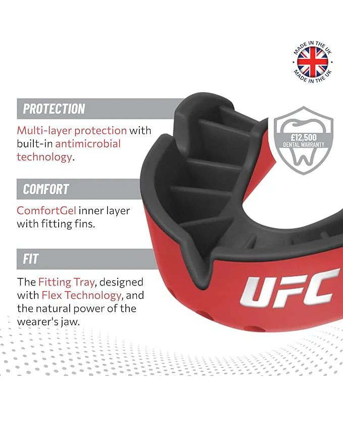 OPRO Silver Level Mouthguard Gum Shield Kids Under 10 - Image 4