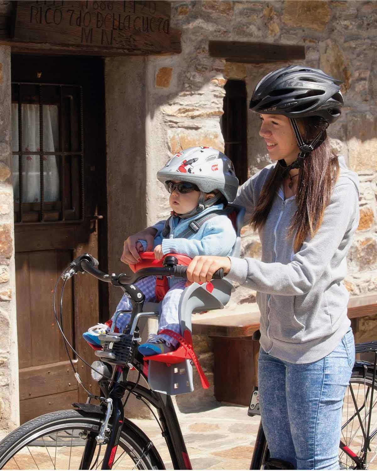 Orion Front Bike Seat  Bracket  Silver Red - Image 8