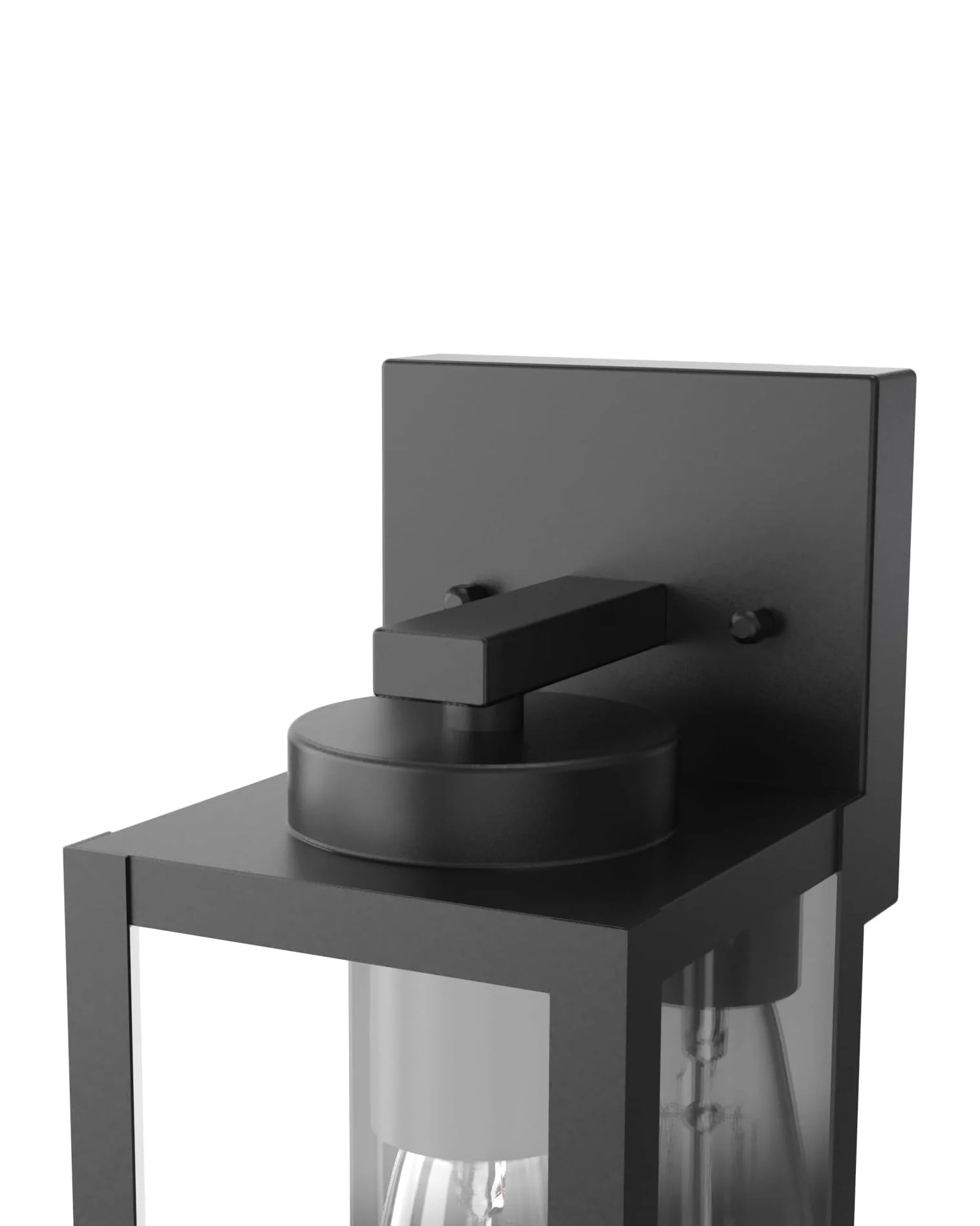 Outdoor Wall Lights Exterior Light Fixture IP44 2Pk Black - Image 4
