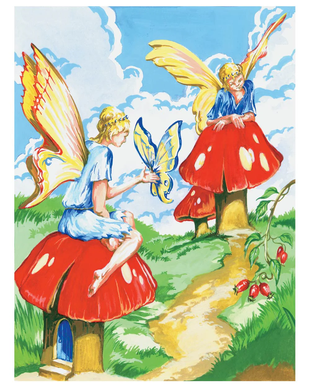 Painting By Numbers Kit Flower Fairies Age 8+ - Image 2