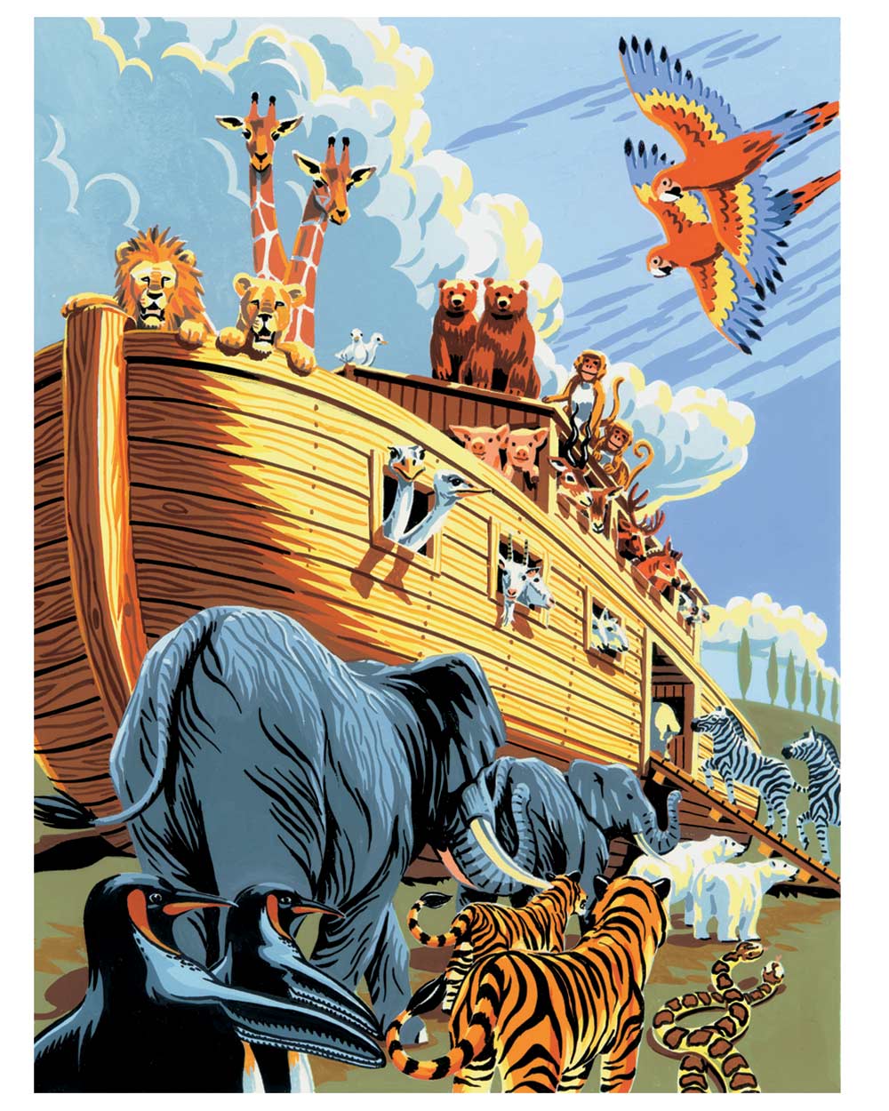 Painting By Numbers Kit Noah's Ark Age 8+ - Image 2