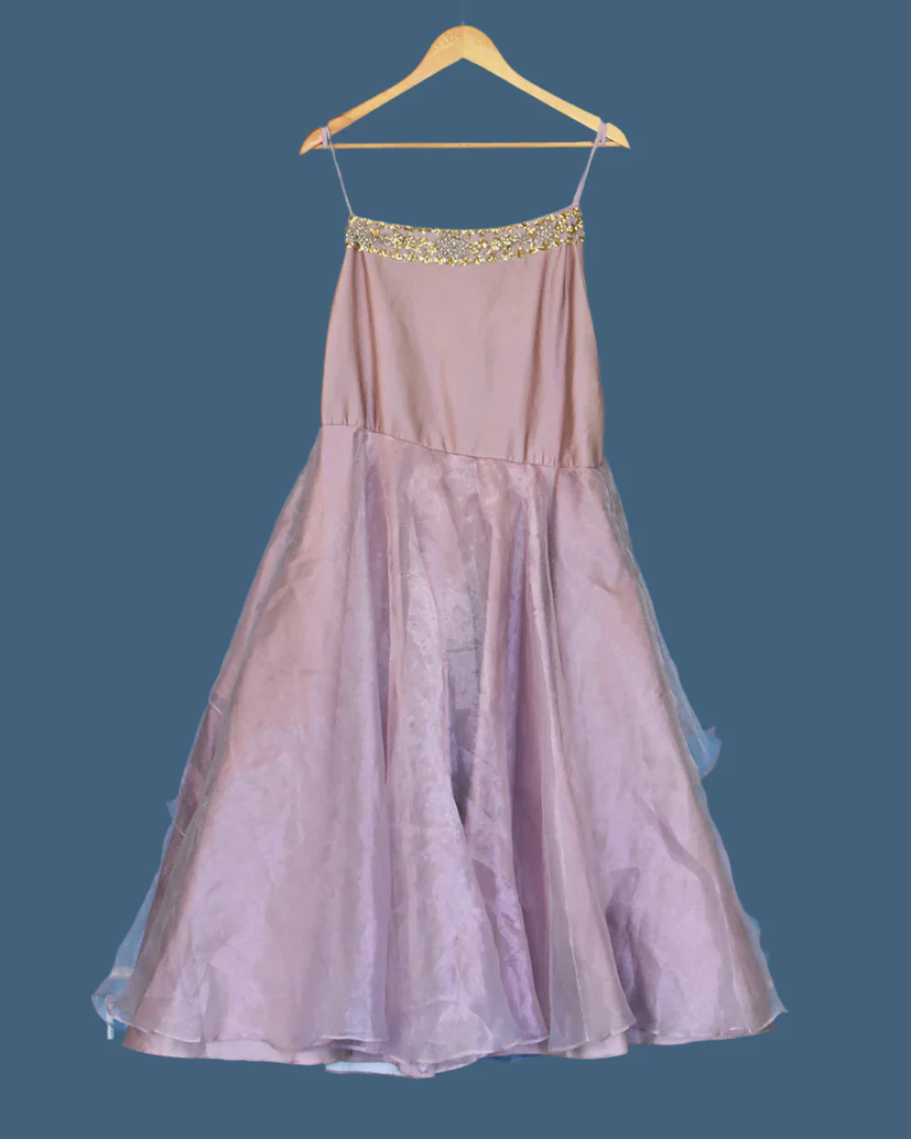 Pale Pink Asian Wedding Bodice Skirt Shawl - Image 3