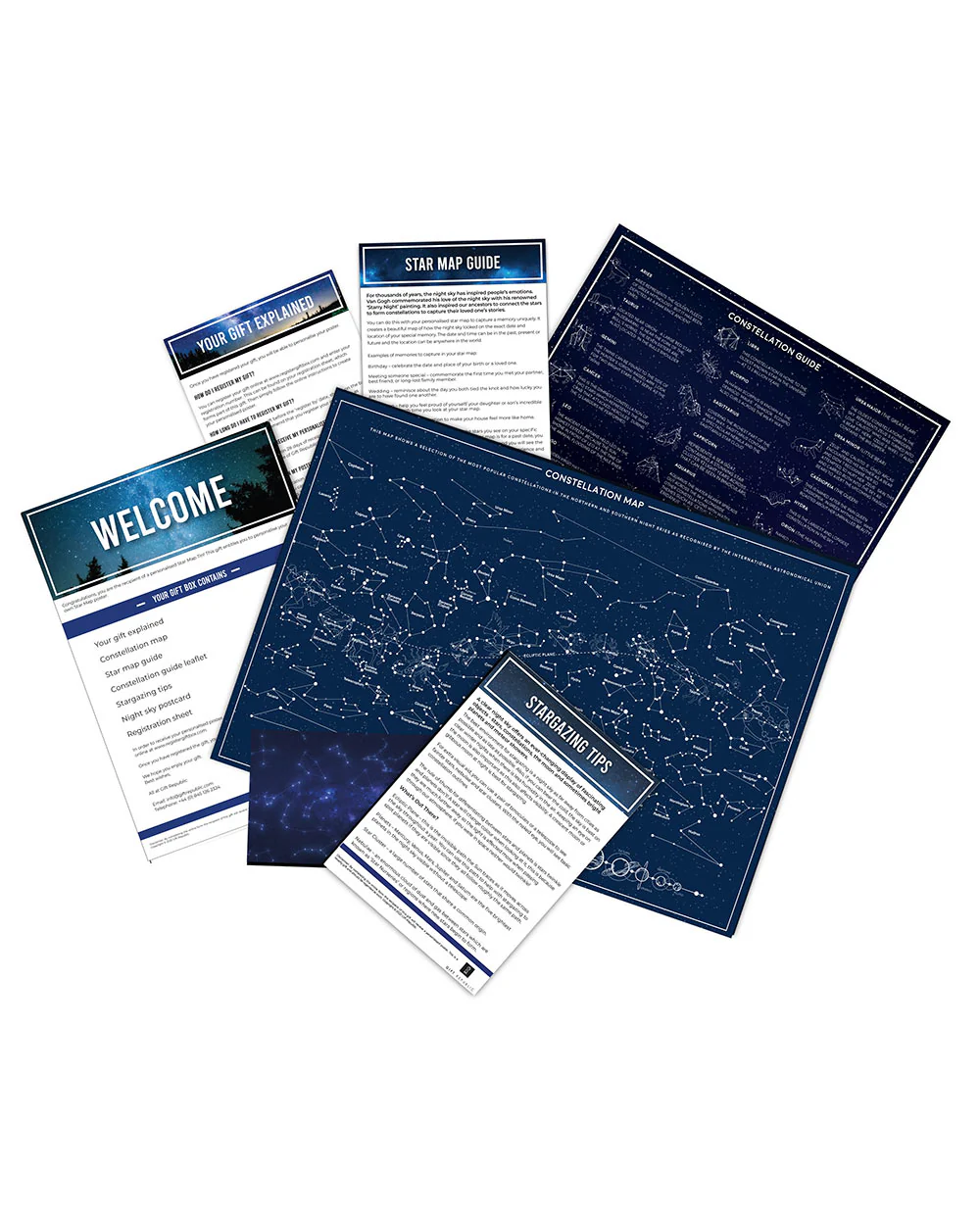 Personalised Star Map Gift Pack Celestial Present - Image 8