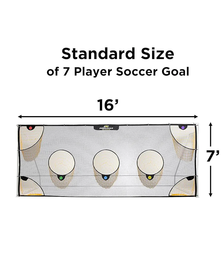 PodiuMax Pro Football Goal Target Net for Shooting - Image 2