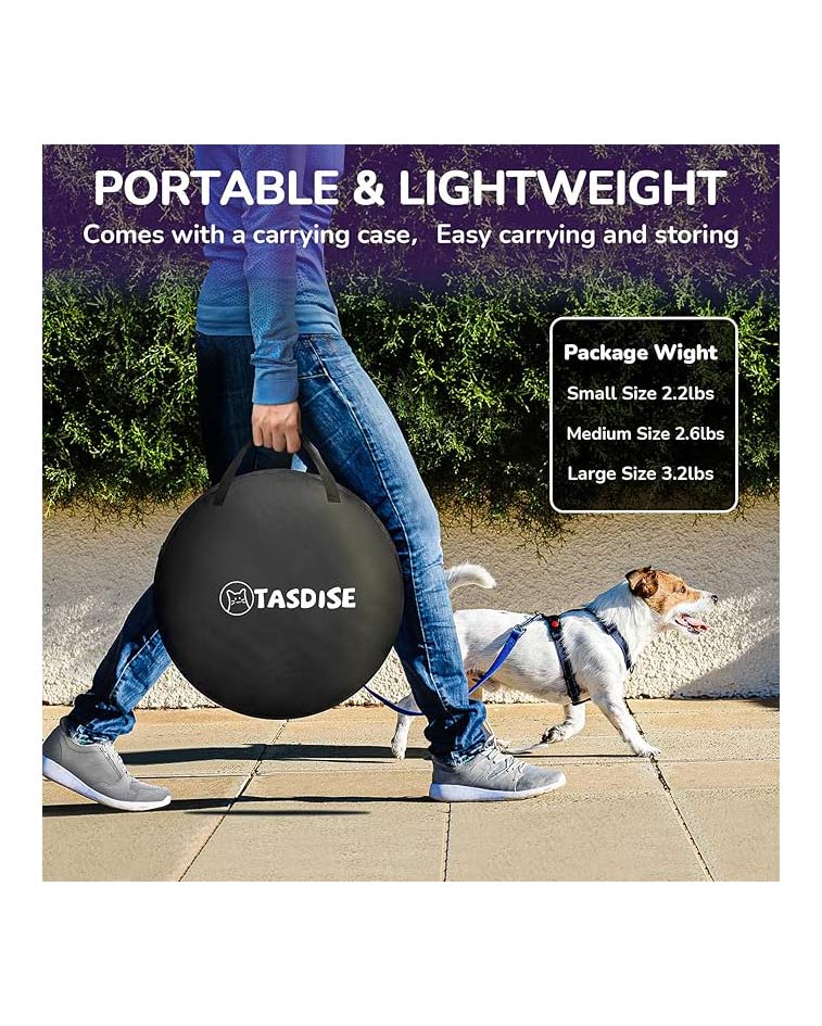 Portable Foldable Pet Playpen For Dogs Cats Large - Image 5