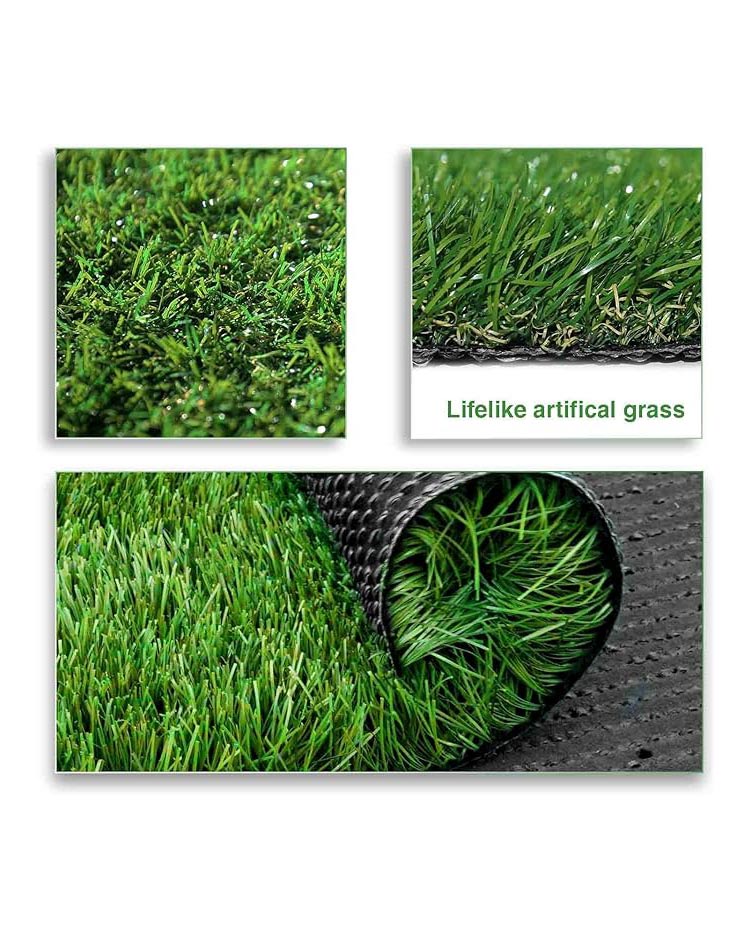 Premium Synthetic Artificial Grass Turf 20mm Pile 1mx4m - Image 2