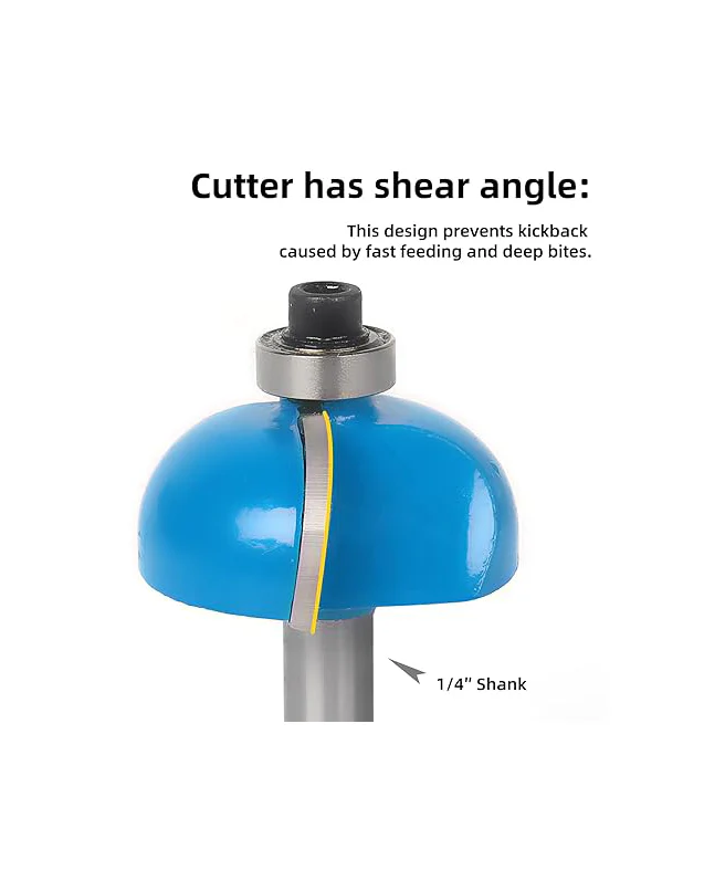 Professional Router Bit Kit 24pcs Model A 1/4" Shank - Image 4