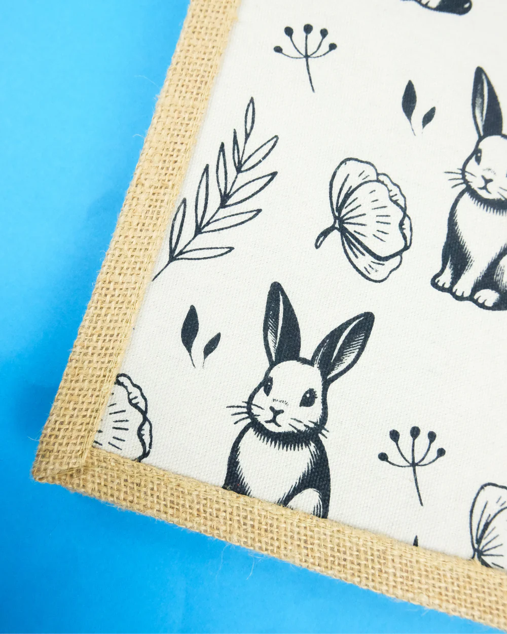 Rabbit Jute Shopping Bag For Life 100% Biodegradable - Image 7