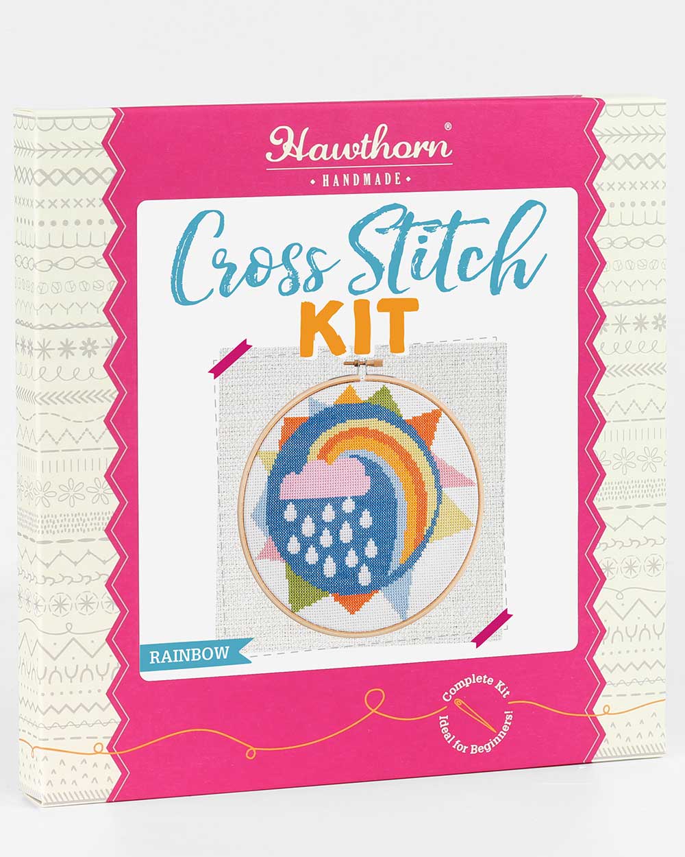 Rainbow Cross Stitch Kit Age 12+