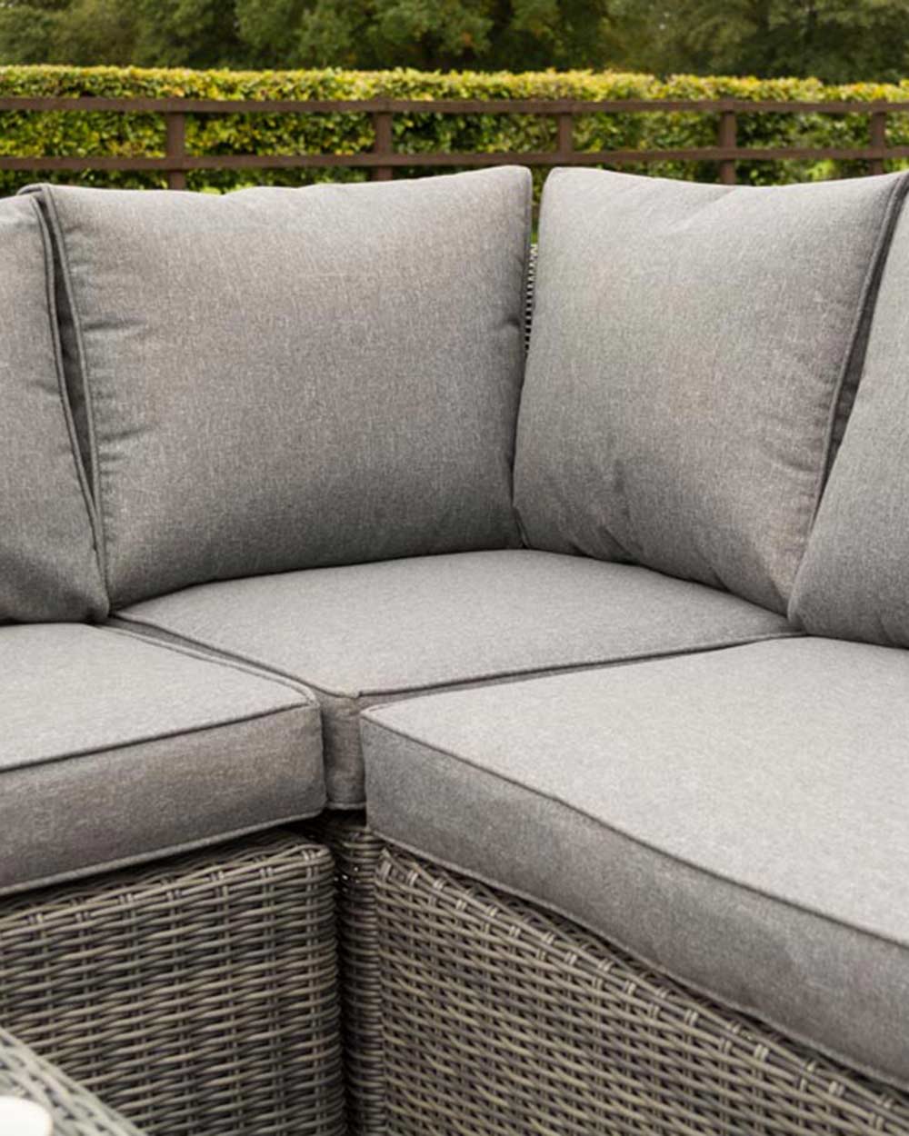 Rattan Garden Furniture Corner Sofa Set Bunbury Rowlinson - Image 4