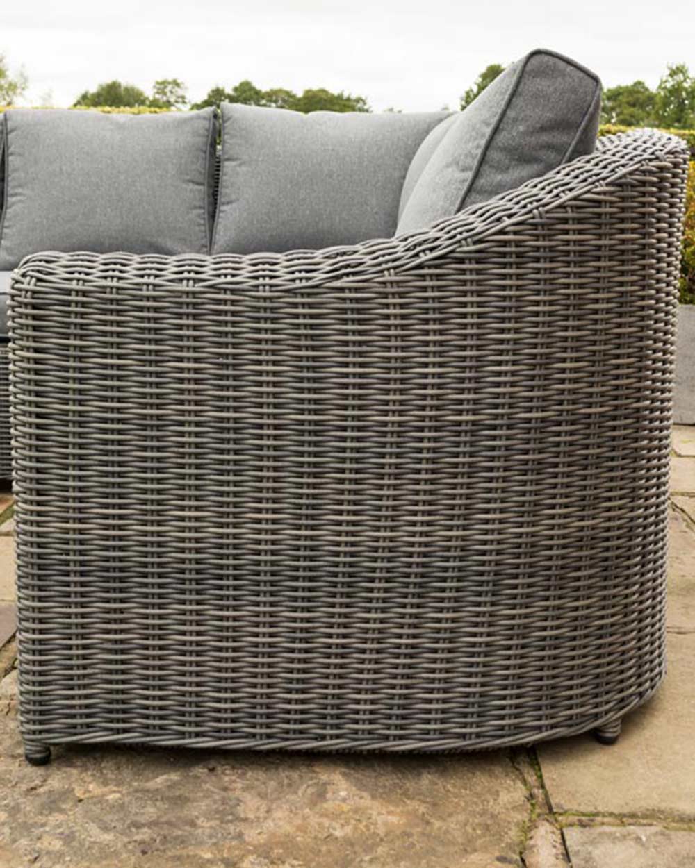 Rattan Garden Furniture Corner Sofa Set Bunbury Rowlinson - Image 5