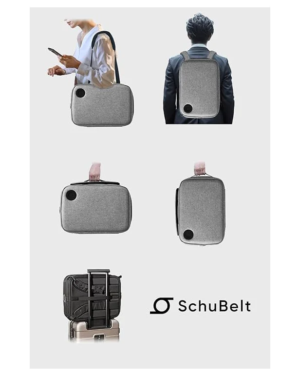 SchuBELT 5-Way Bag Backpack Shoulder Bag Black - Image 5