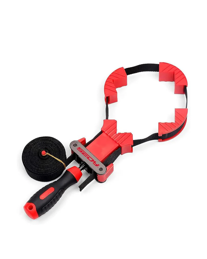 SEDY 13 ft. Belt Band Clamp Strap 90-Degree Corner Pieces