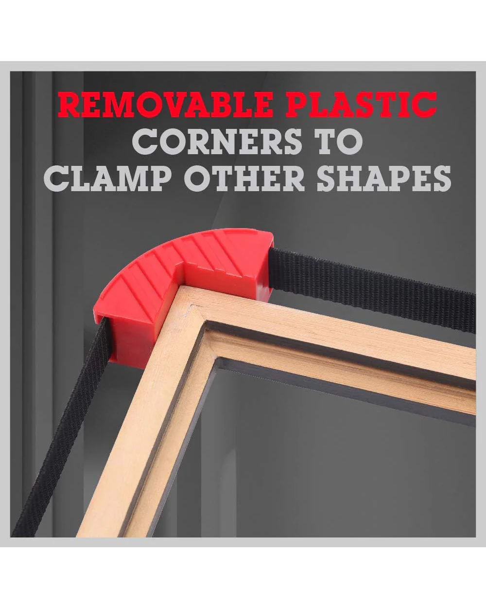 SEDY 13 ft. Belt Band Clamp Strap 90-Degree Corner Pieces - Image 5