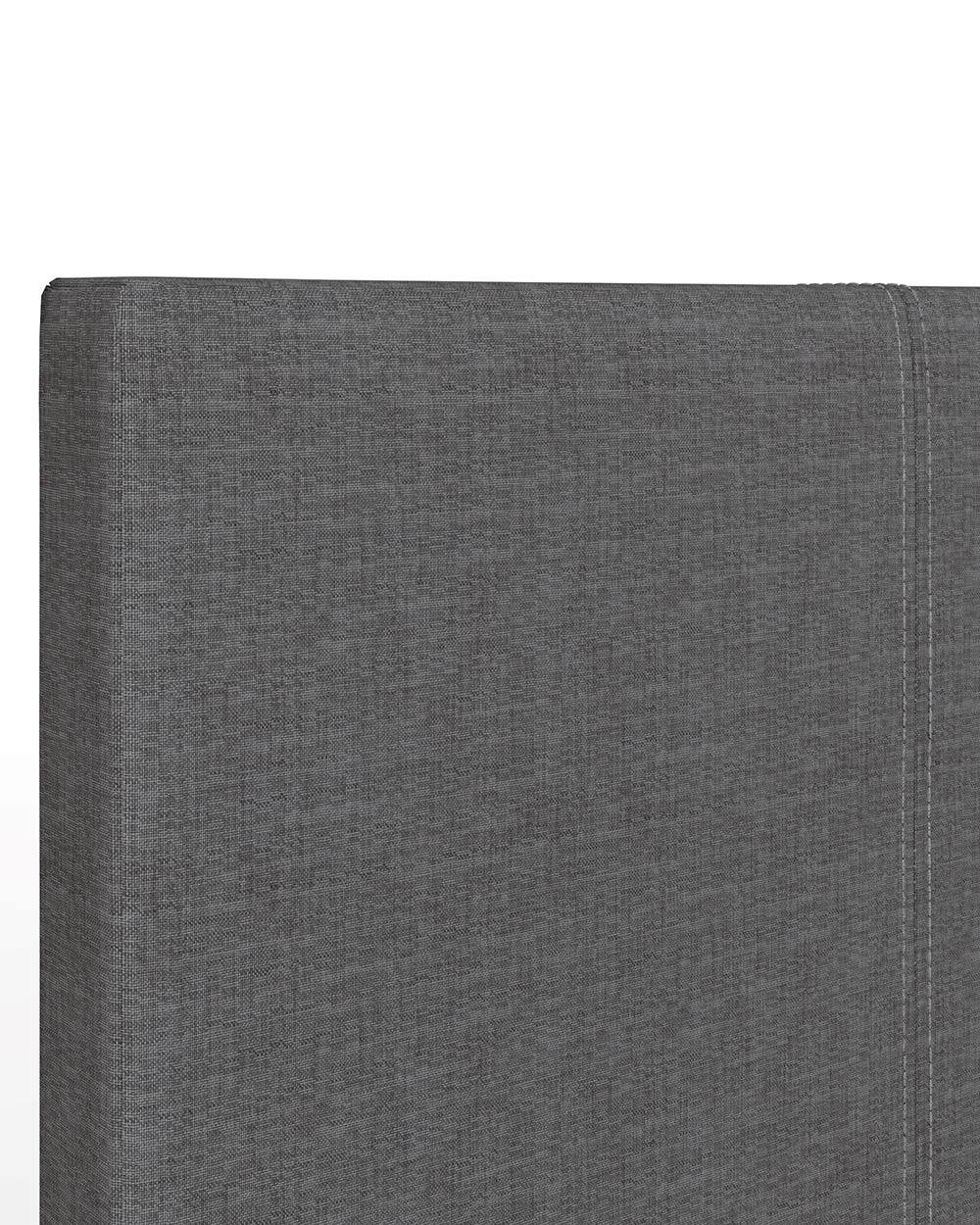 Side Lift ottoman Single Bed Grey Hopsack - Image 9