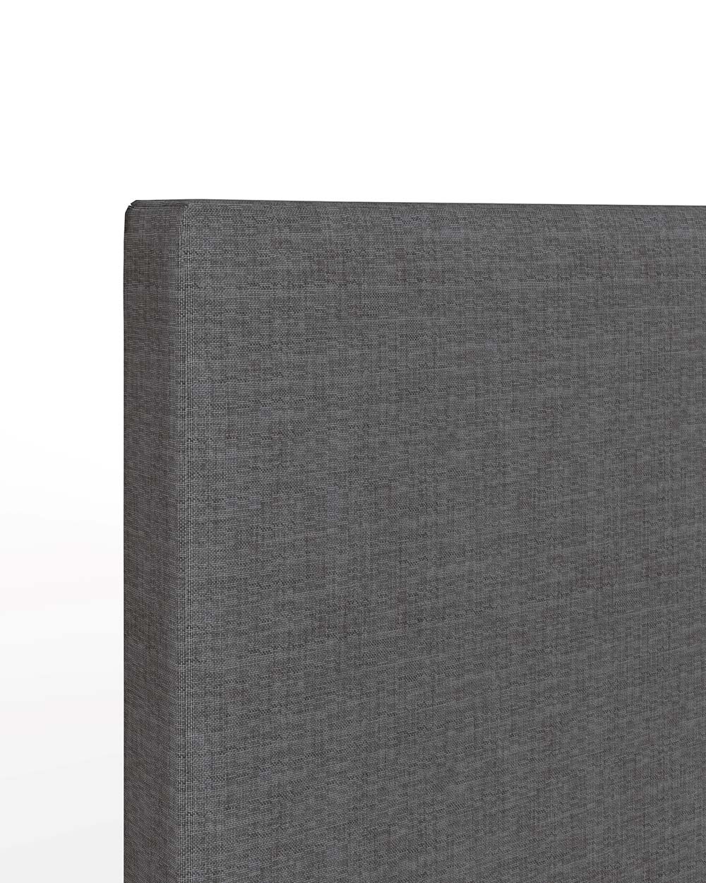 Side Lift Ottoman Small Double Bed Grey Hopsack - Image 8
