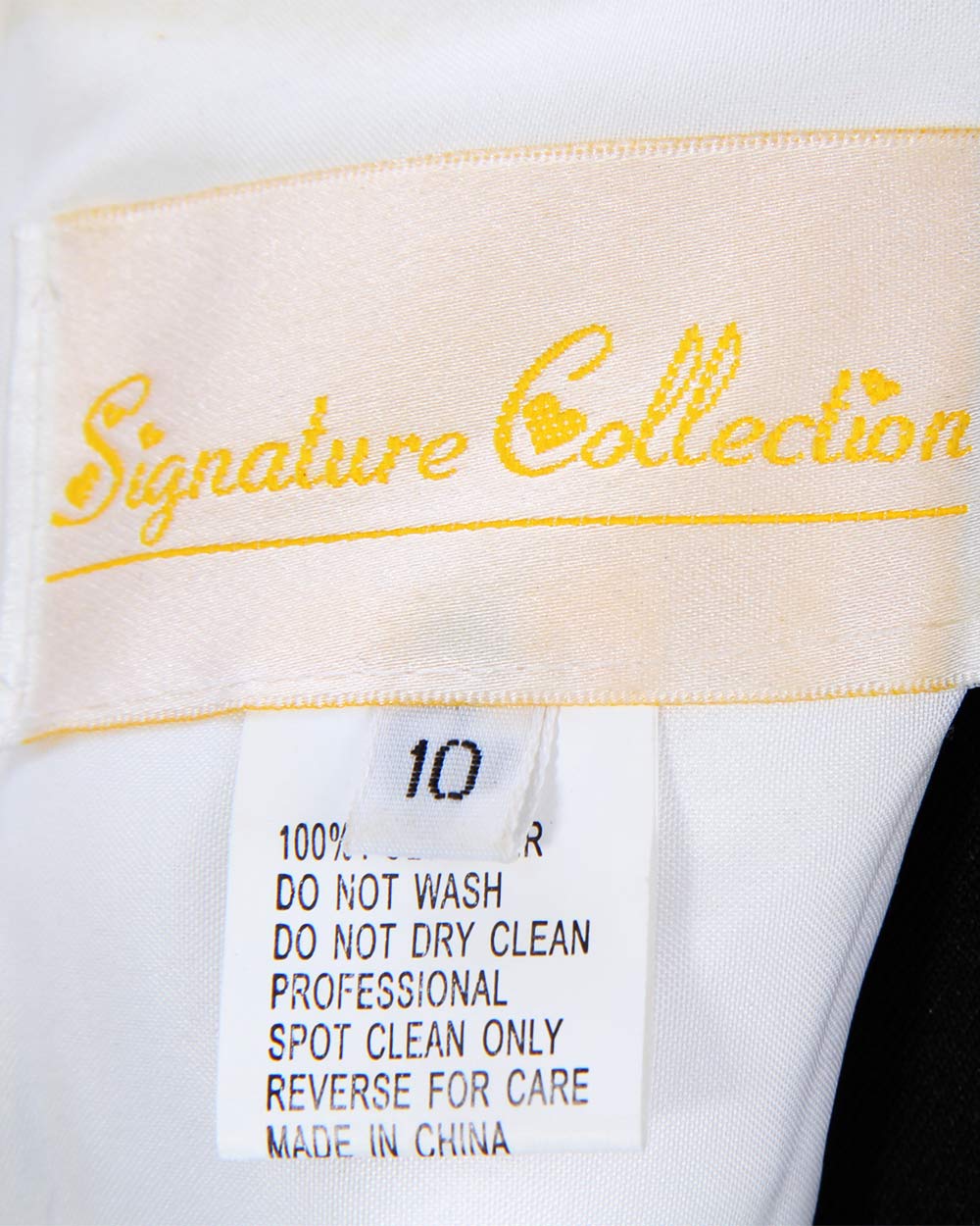 Signature Ivory Princess Wedding Dress Size 10 - Image 11
