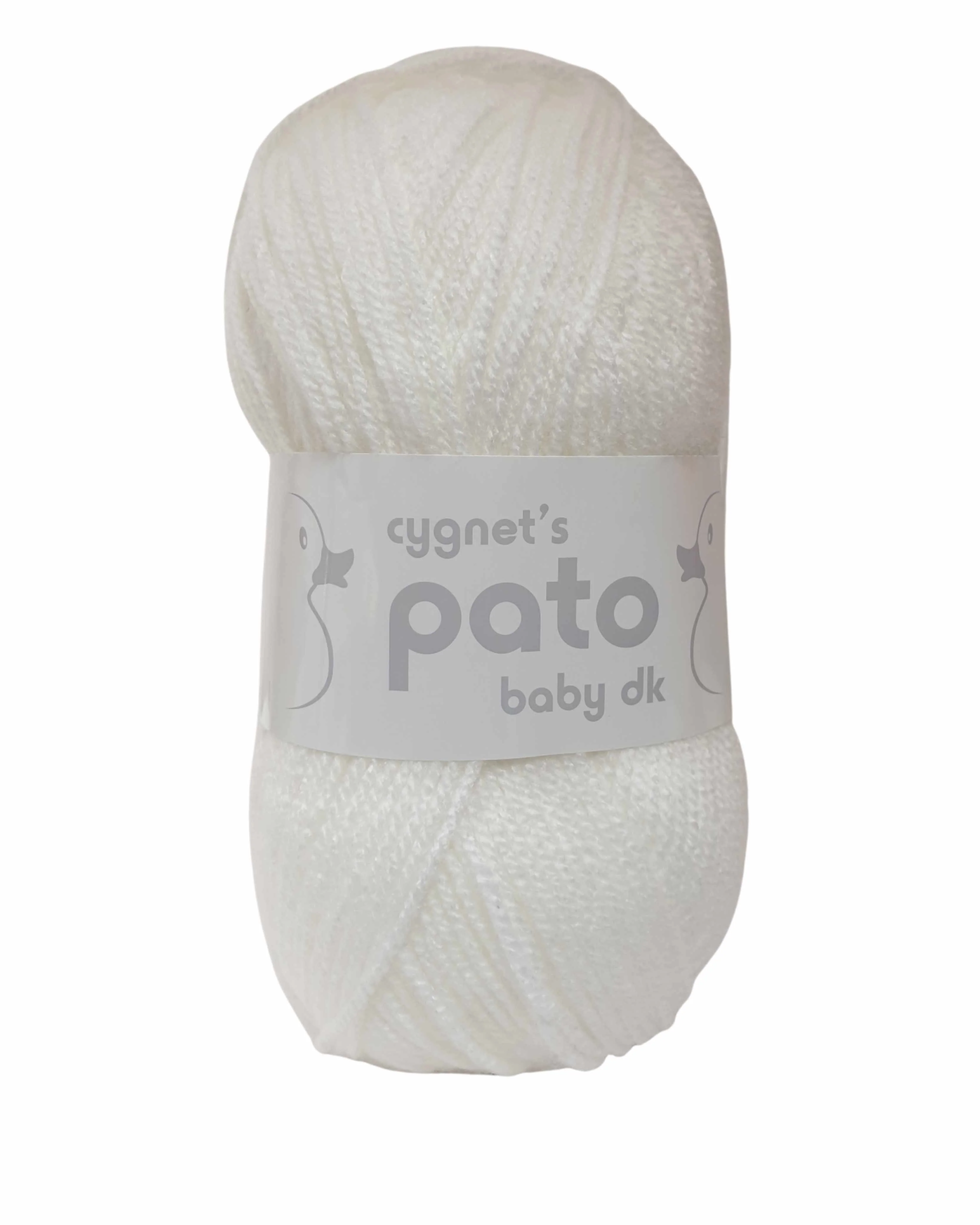 Single Ball Baby Dream Pato Yarn DK Wool 799 White