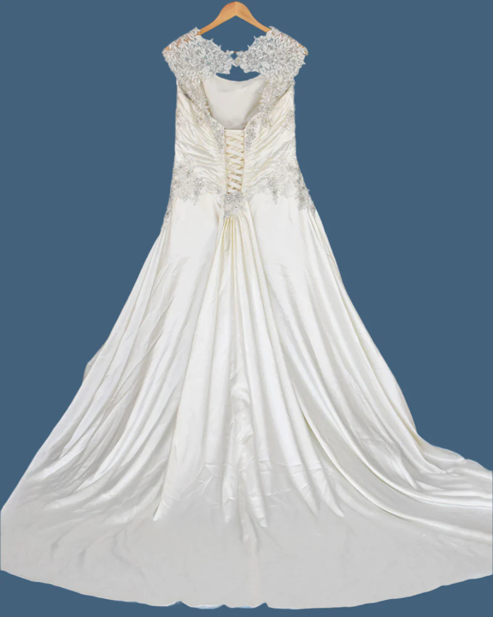 Sophia Tolli Ivory Ruched A Line Wedding Dress - Image 2