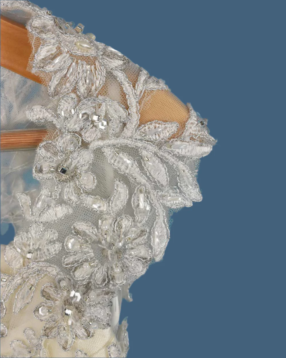 Sophia Tolli Ivory Ruched A Line Wedding Dress - Image 5
