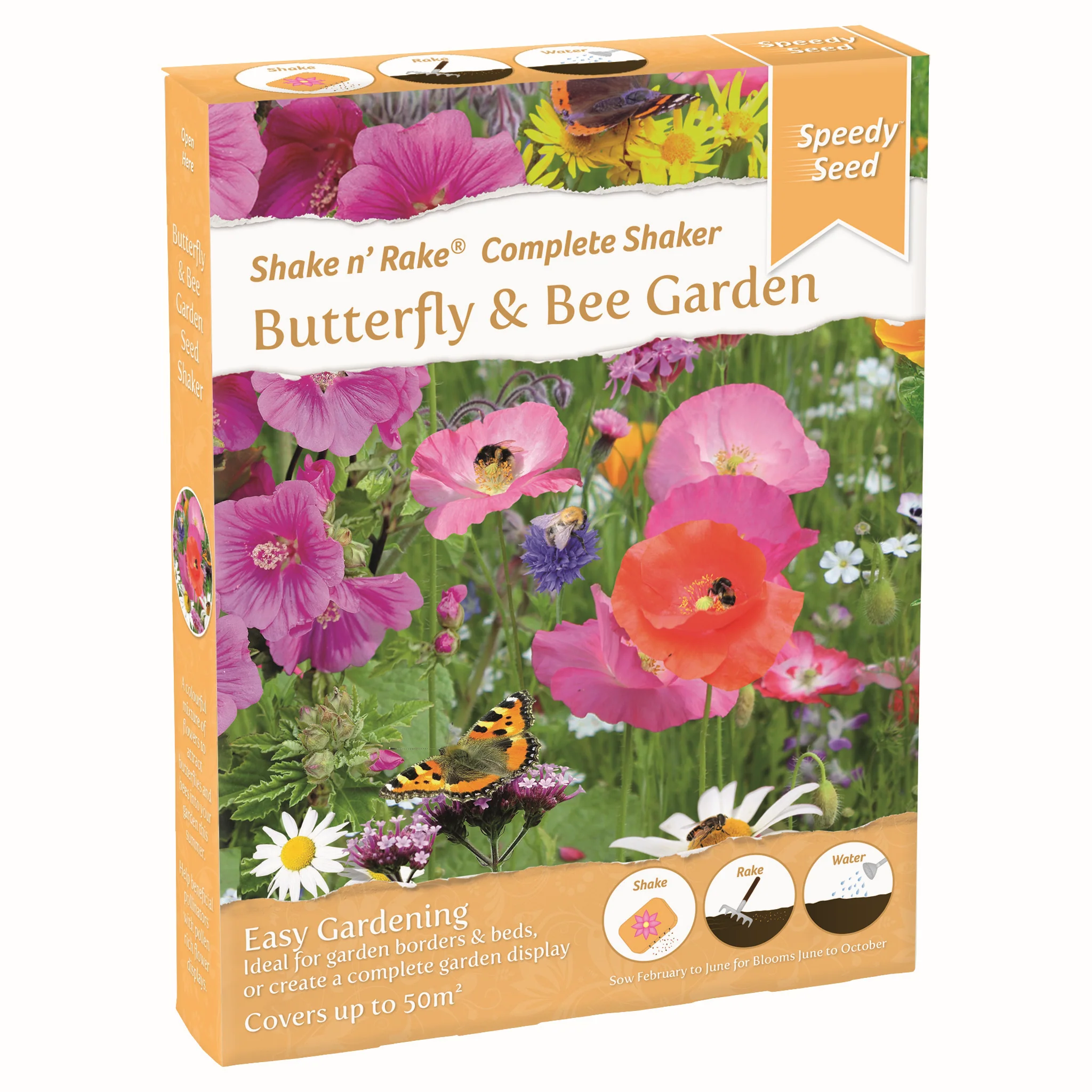 Speedy Seed  Butterfly & Bee Flower Seed Mixture 20g