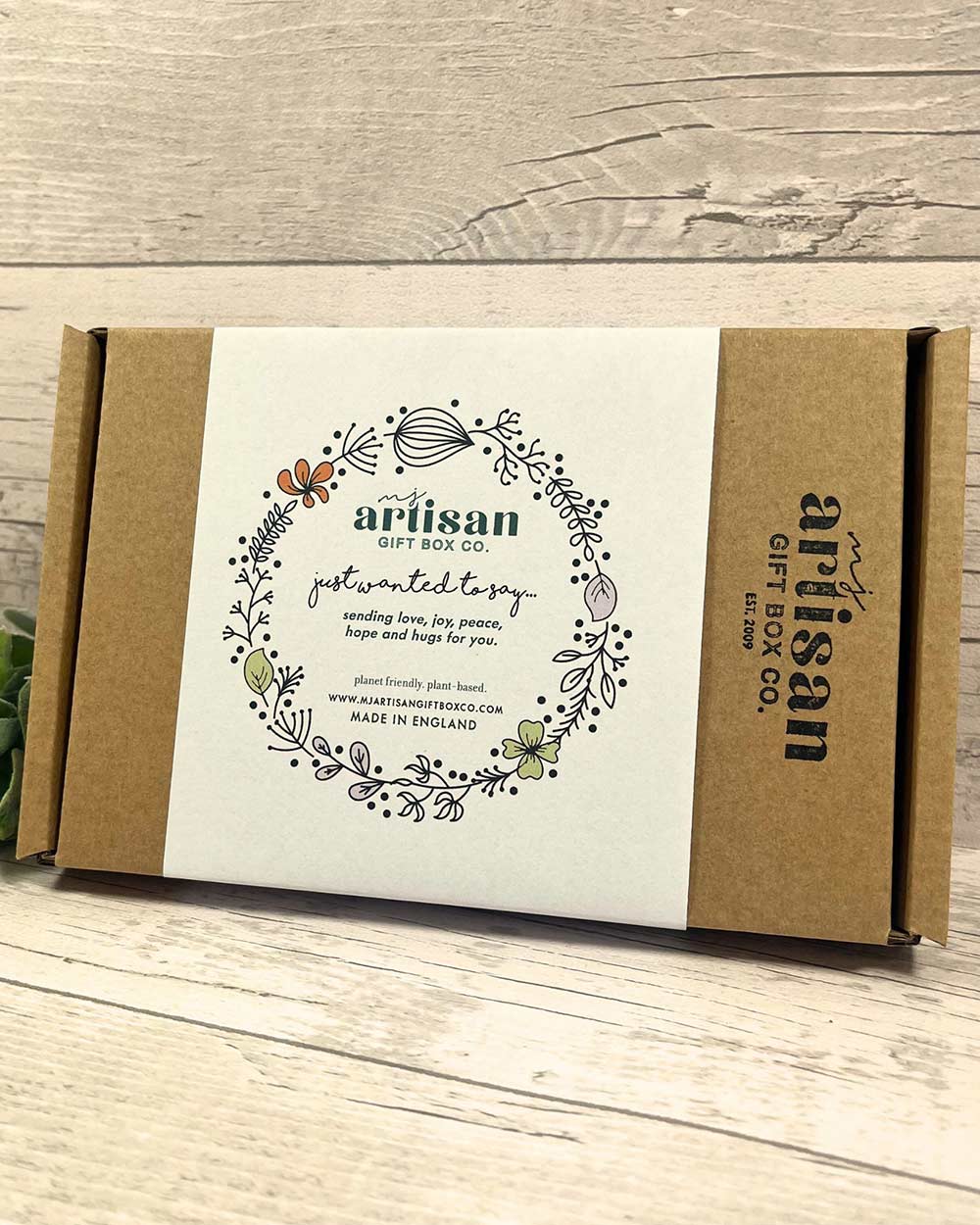 Sympathy Hamper Bereavement Care Gift Set Sage - Image 4
