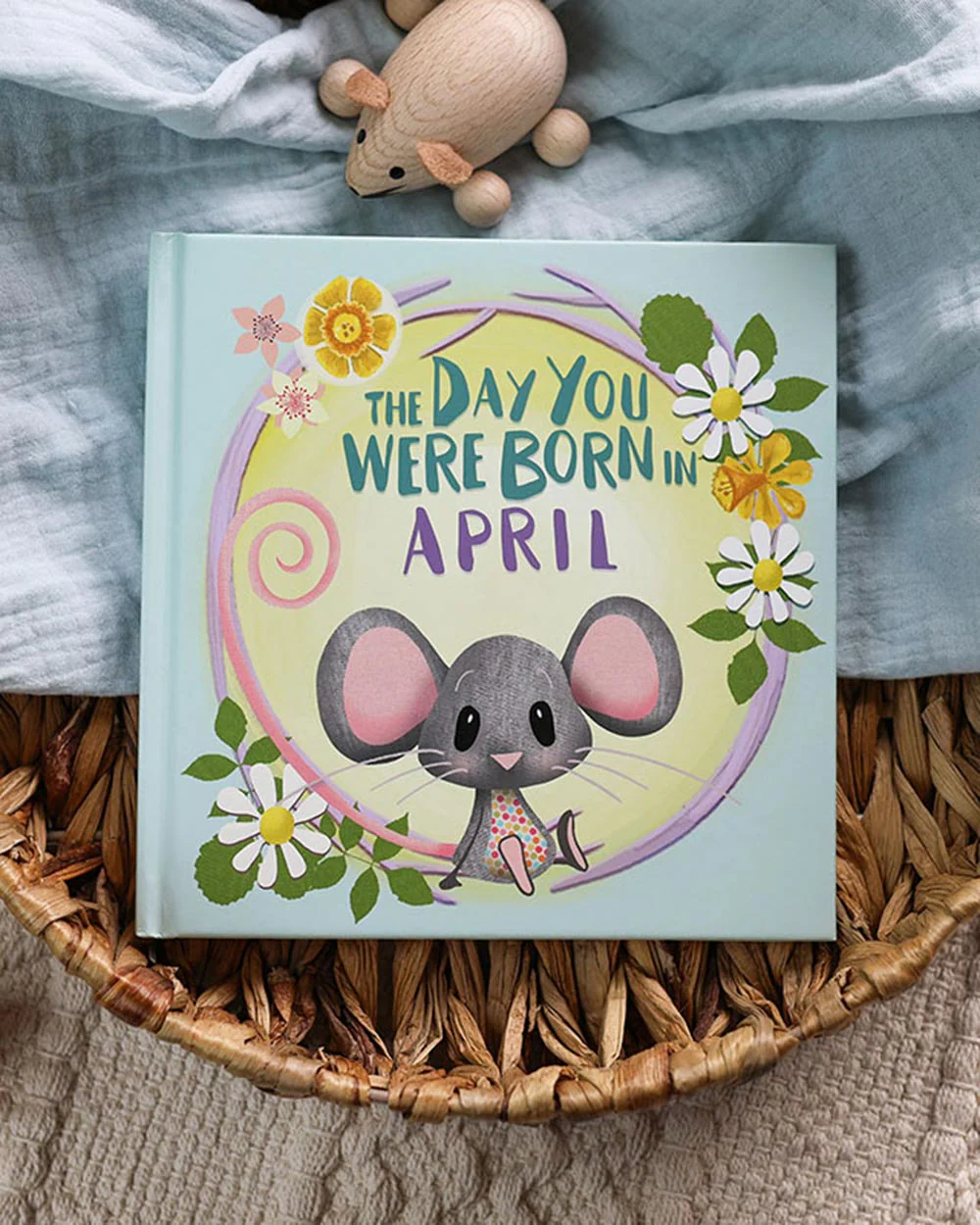 The Day You Were Born In April Memory Book