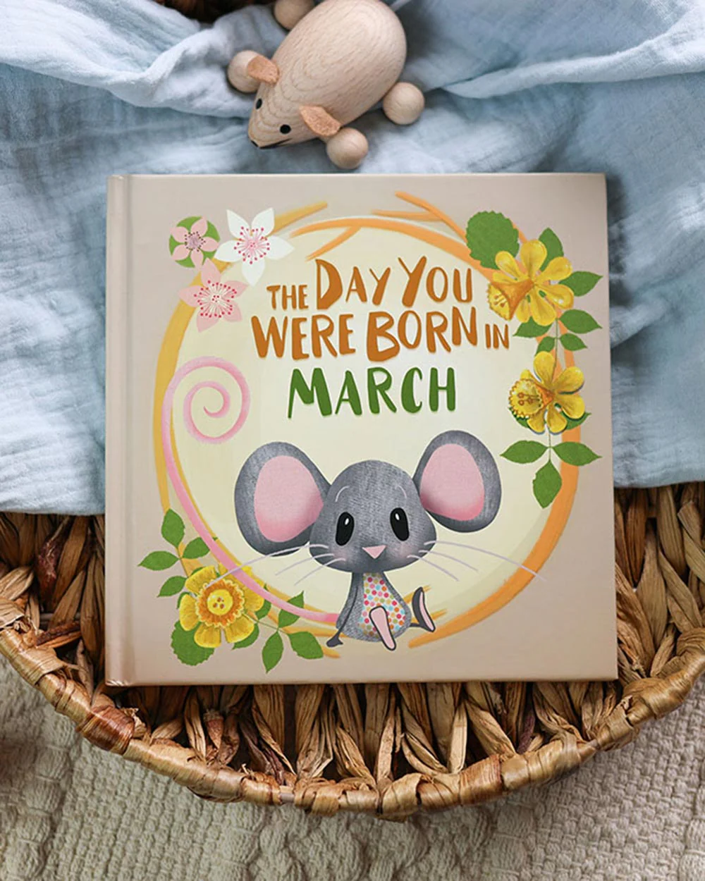 The Day You Were Born In March Memory Book