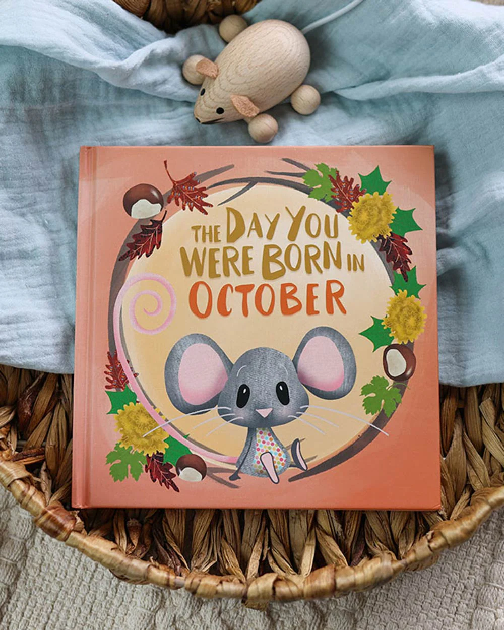 The Day You Were Born In October Memory Book