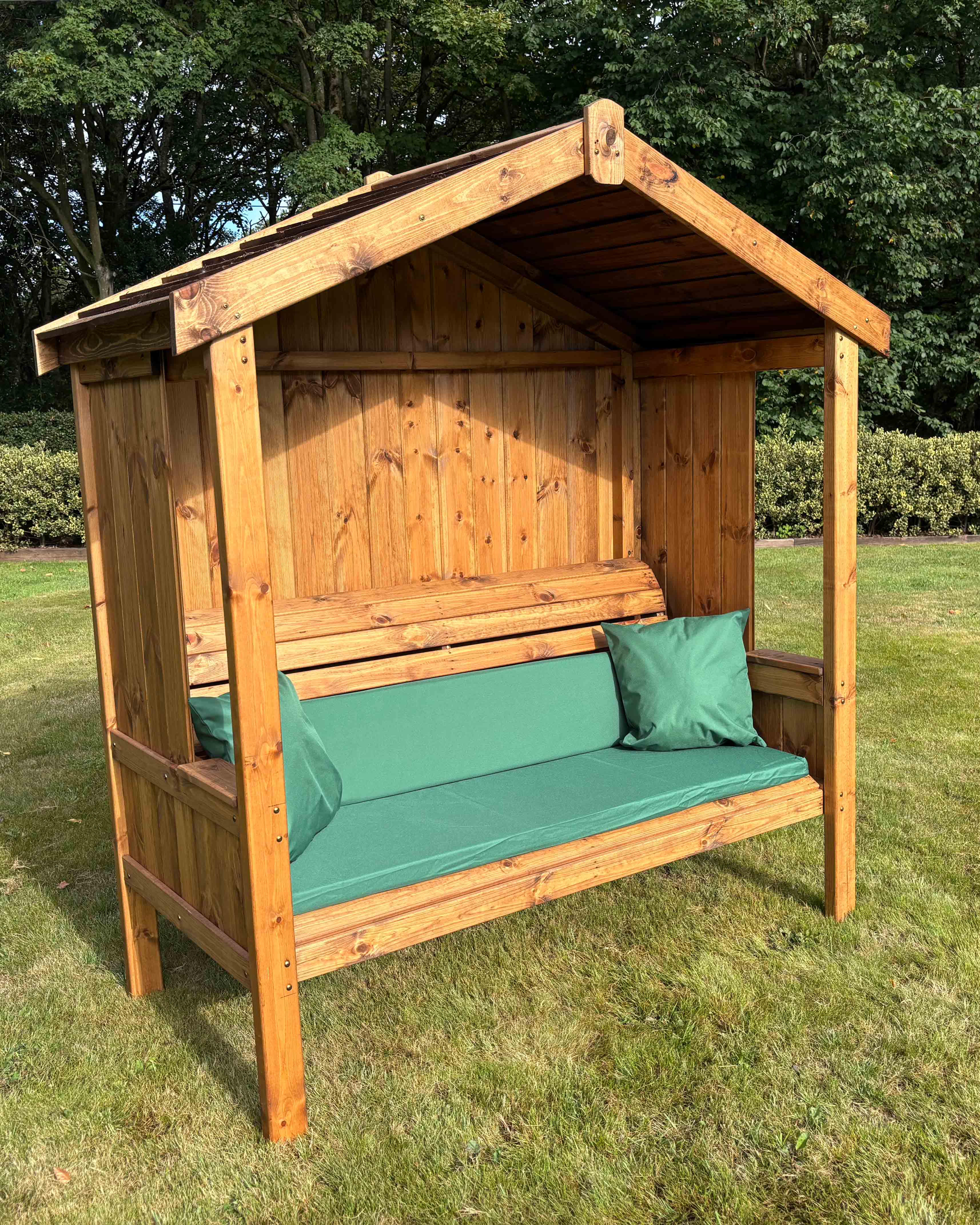 Charles Taylor Three Seater Imperial Arbour Green Cushion HB322G Set - Image 2