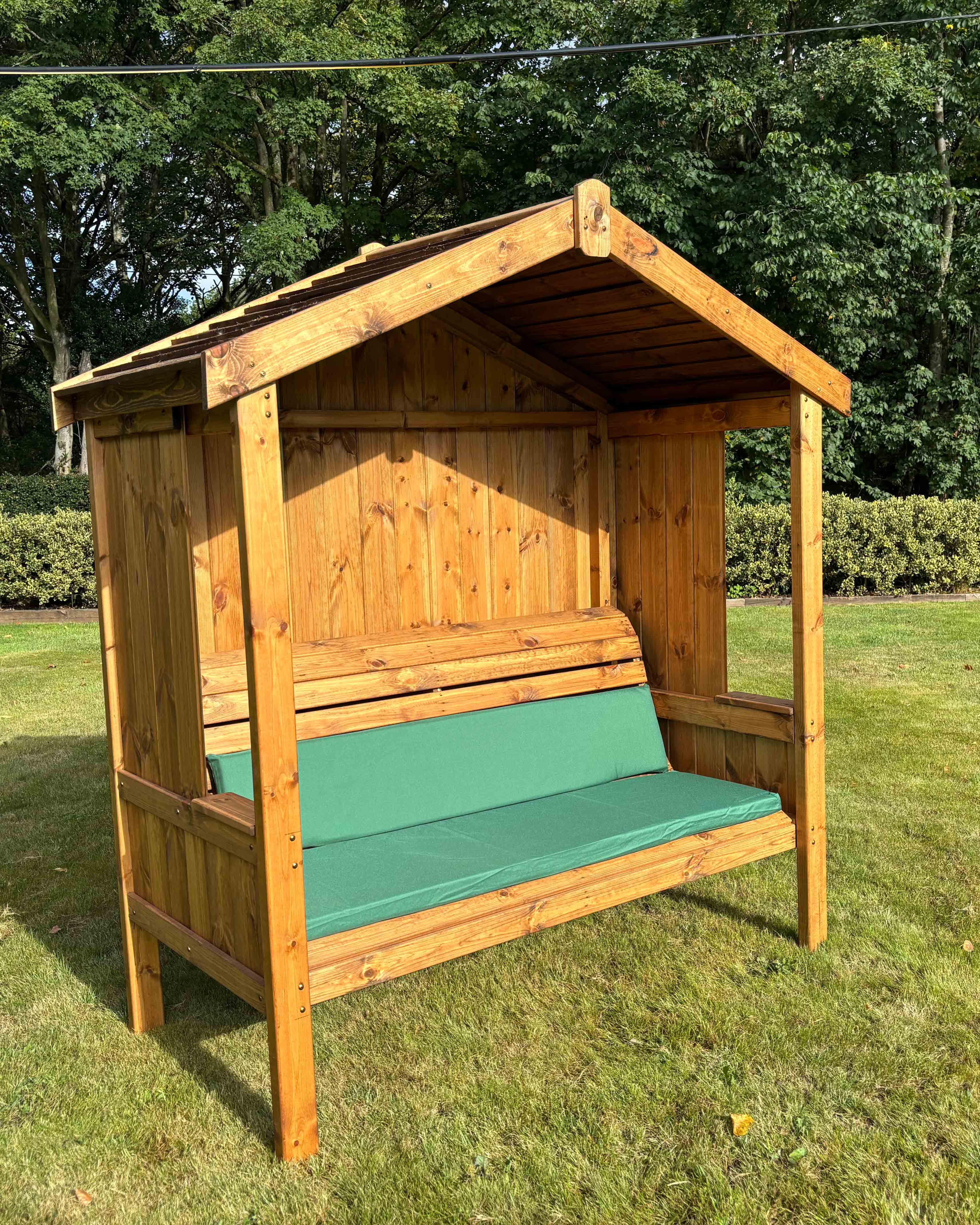 Charles Taylor Three Seater Imperial Arbour Green Cushion HB322G Set - Image 3