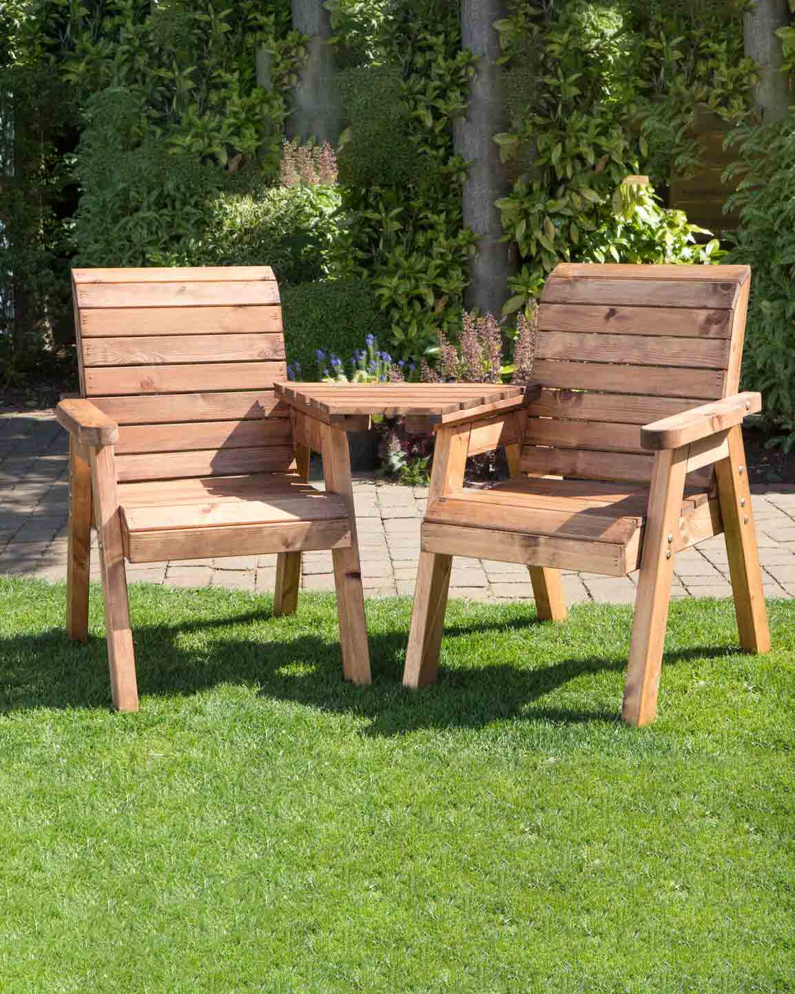 Charles Taylor Twin Companion Set with Green Cushions HB01G - Image 2