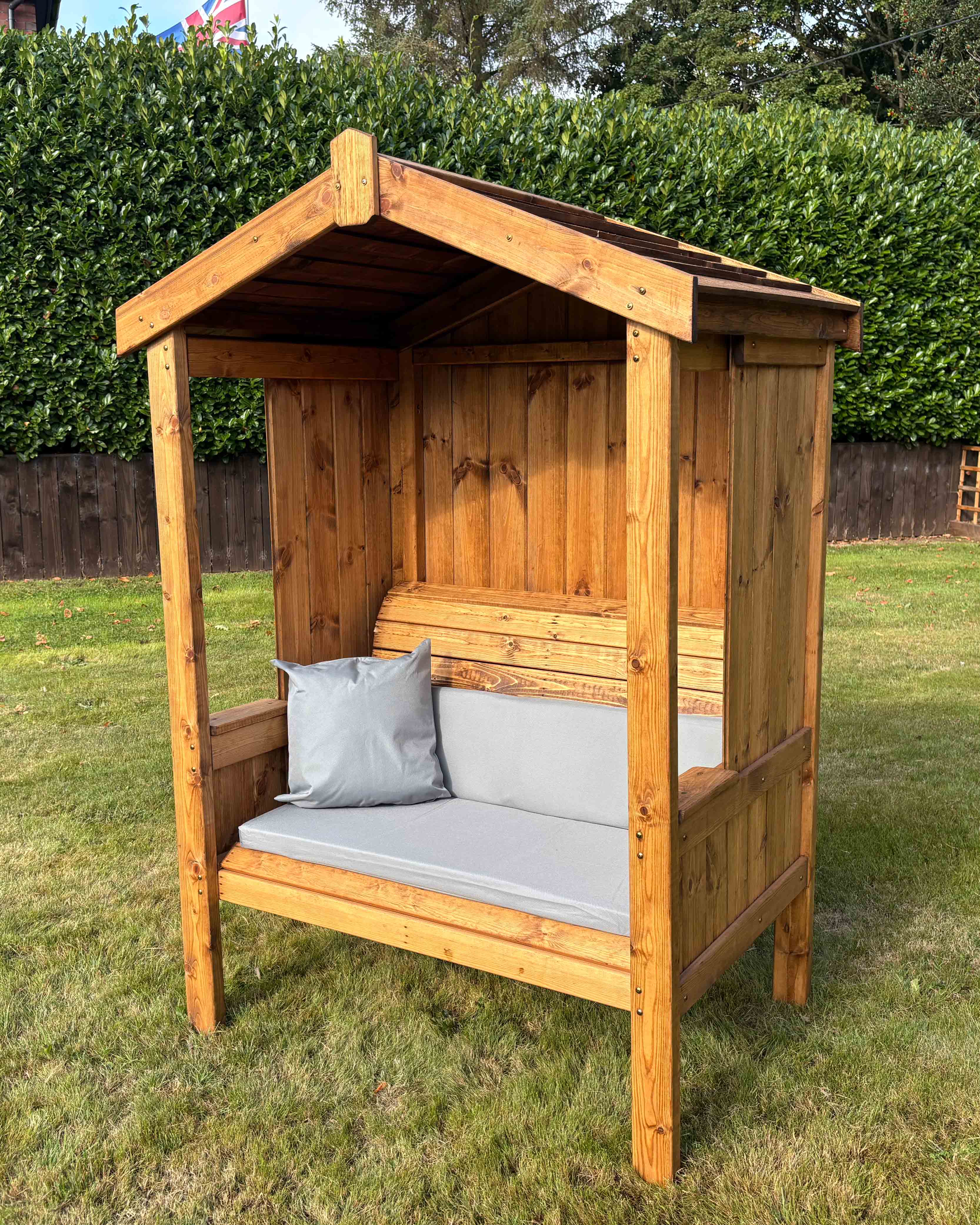 Charles Taylor Two Seater Imperial Arbour Grey Accessories HB321GR Set
