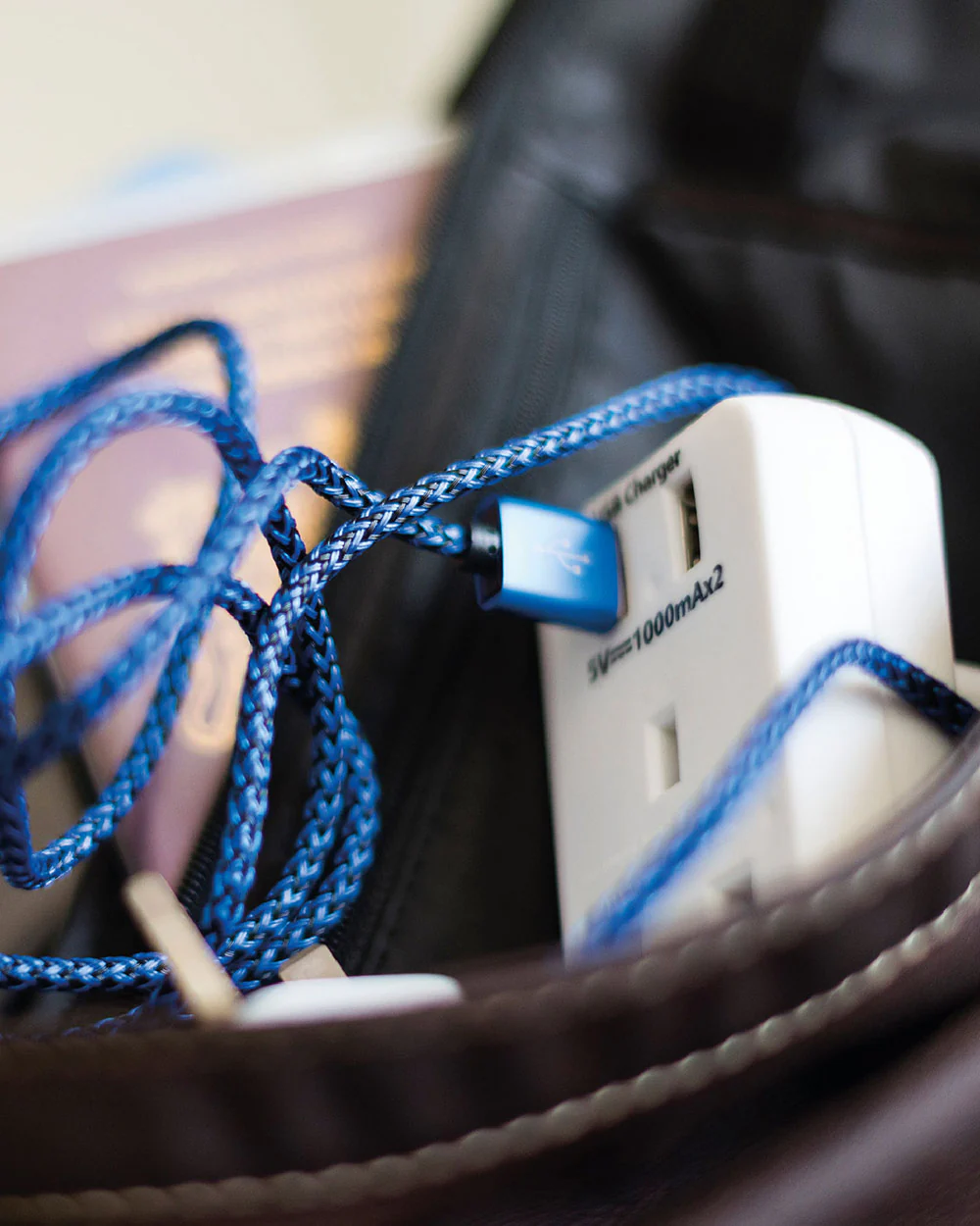 UK to EU Travel Adapter With USB Ports - Image 3