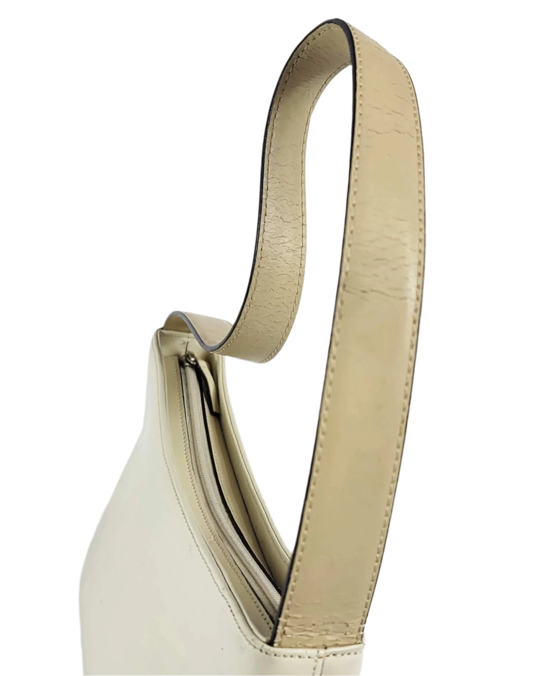 Vintage Principles Shoulder Bag Cream Taupe - Image 8
