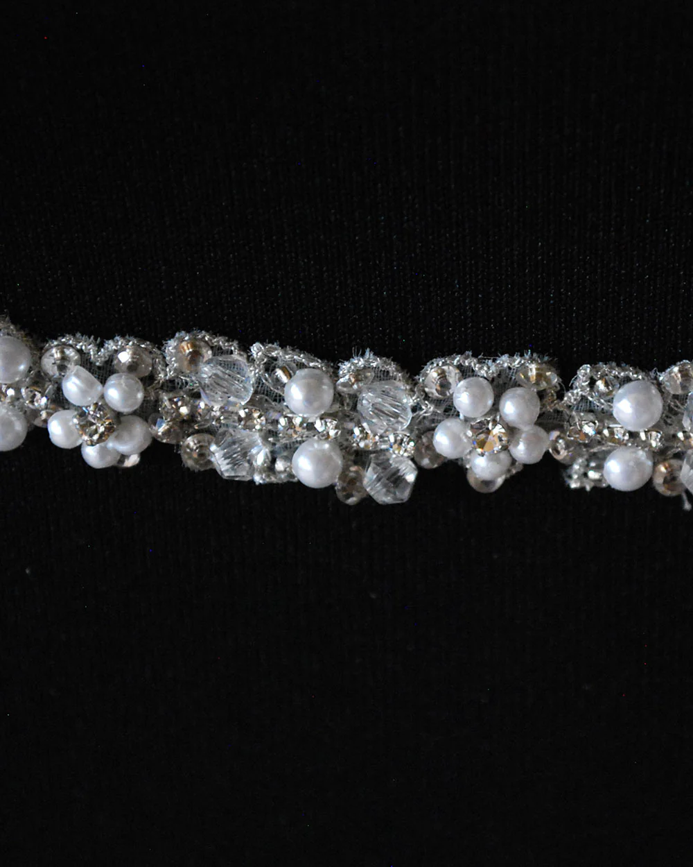 Wedding Belt Crystal And Pearl Daisy - Image 2