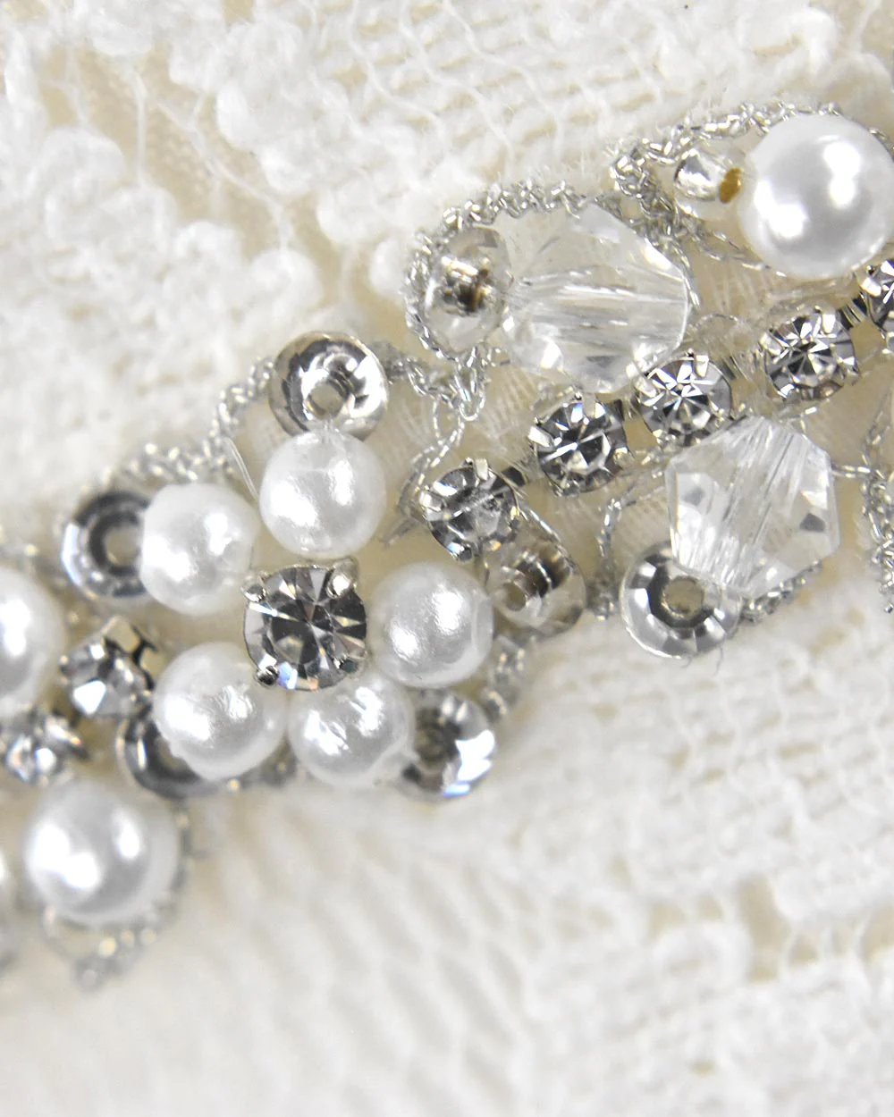 Wedding Belt Crystal And Pearl Daisy - Image 3