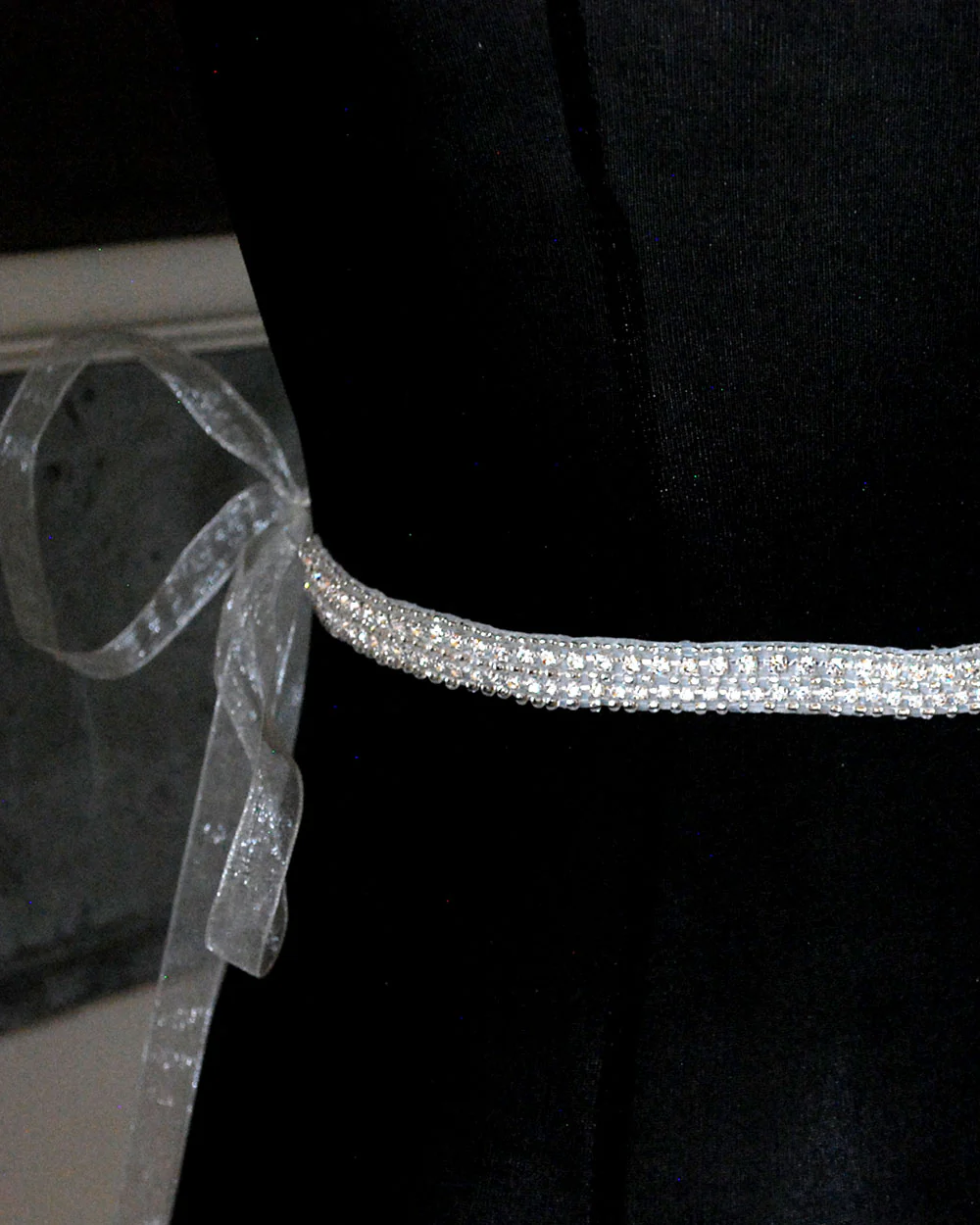 Wedding Dress Belt Glitz, Beads And Pearls - Image 3