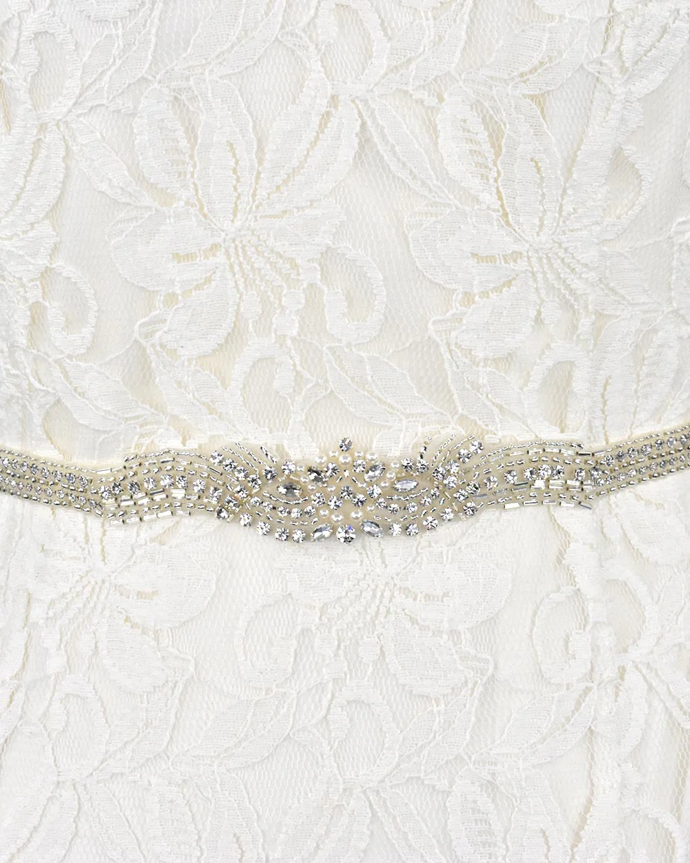 Wedding Dress Belt Glitz, Beads And Pearls - Image 8
