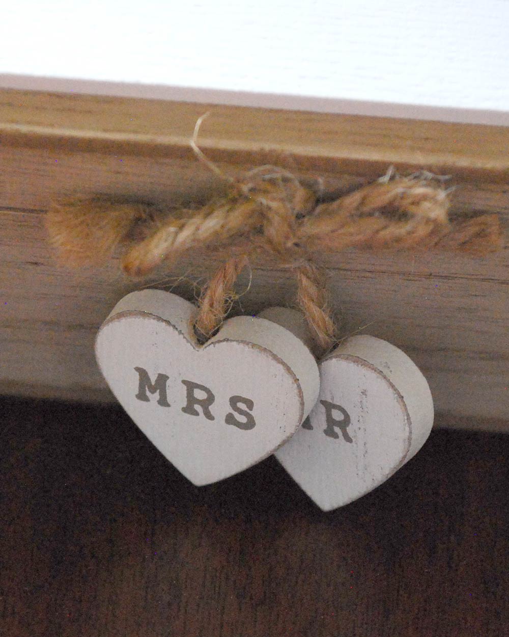 Wedding Certificate Holder Wooden, Natural - Image 4