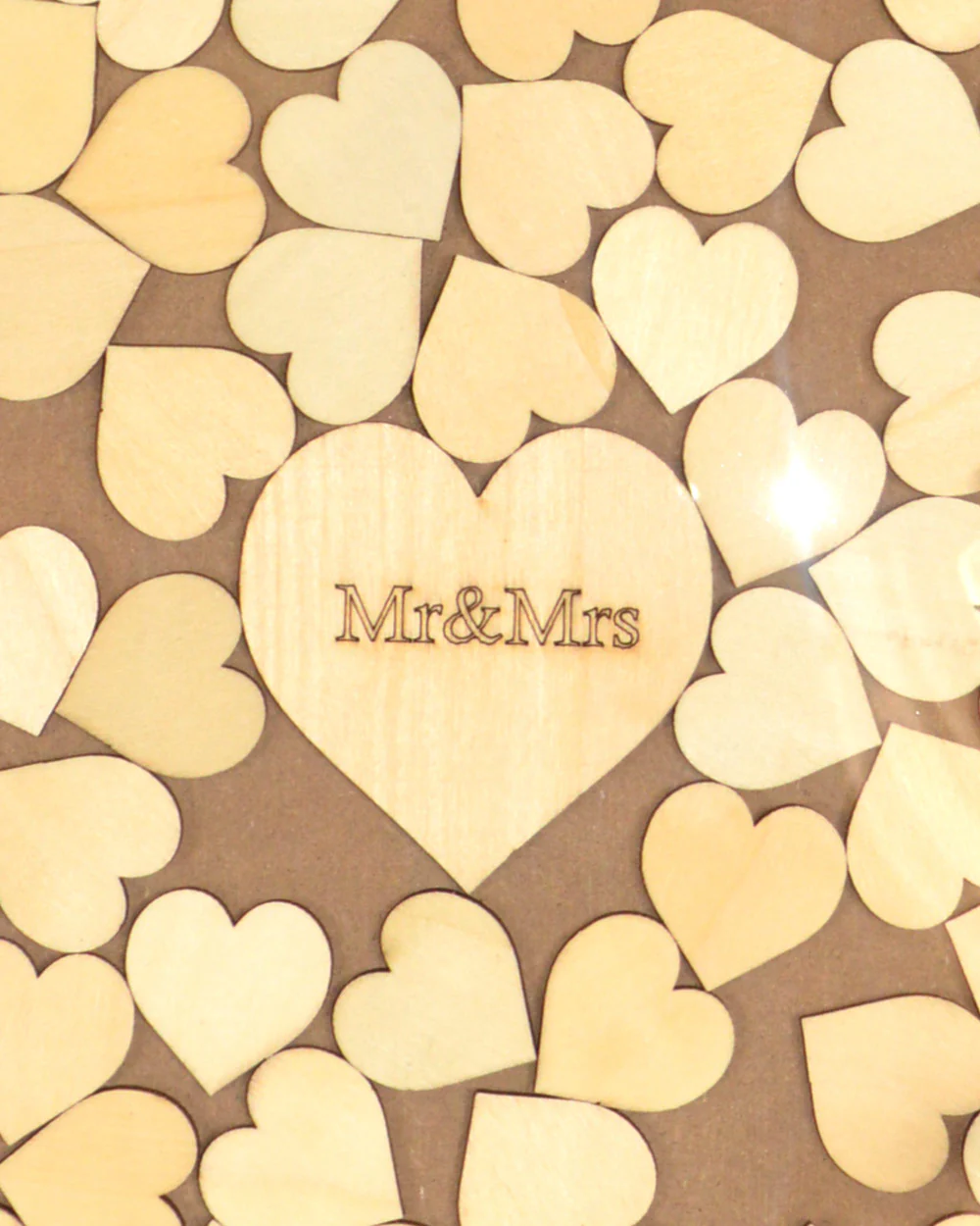 Wedding Guest Book Heart Jar Puzzle - Image 3