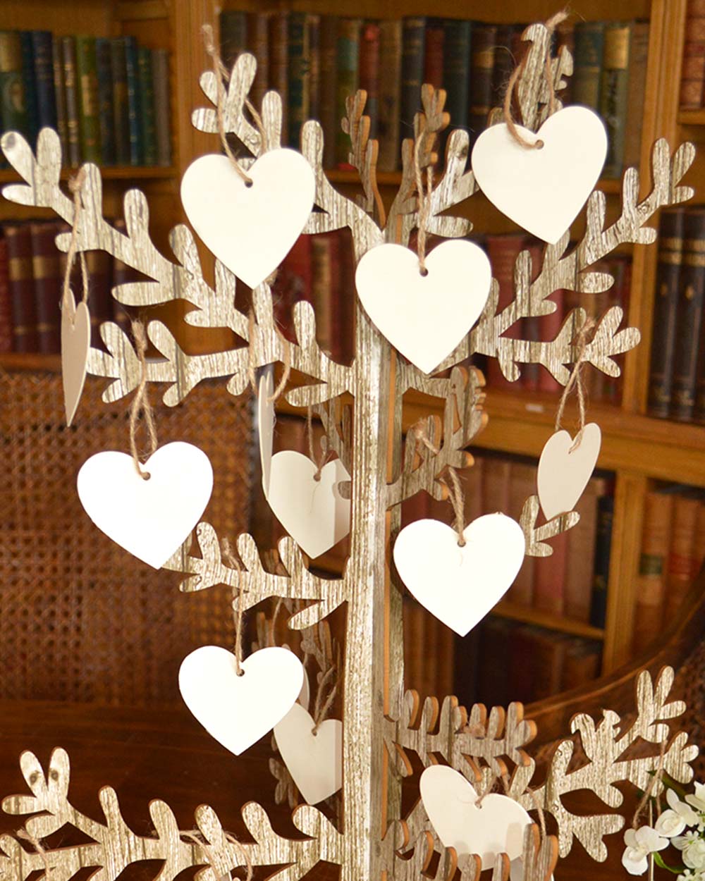 Wedding Guest Book Heart Tree Keepsake - Image 3
