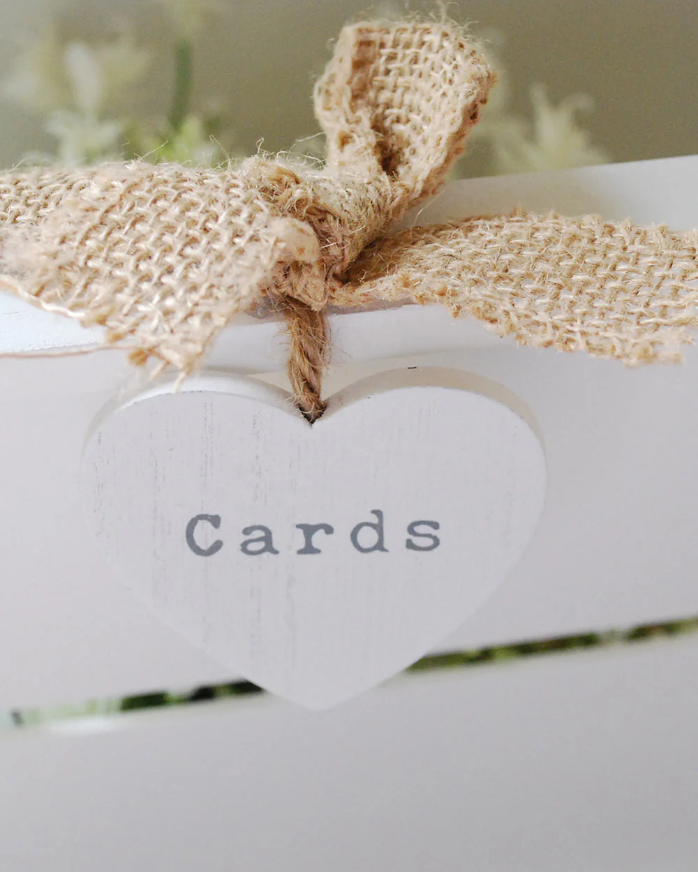 Wedding Post Box Wooden Card Box Mr & Mrs - Image 4