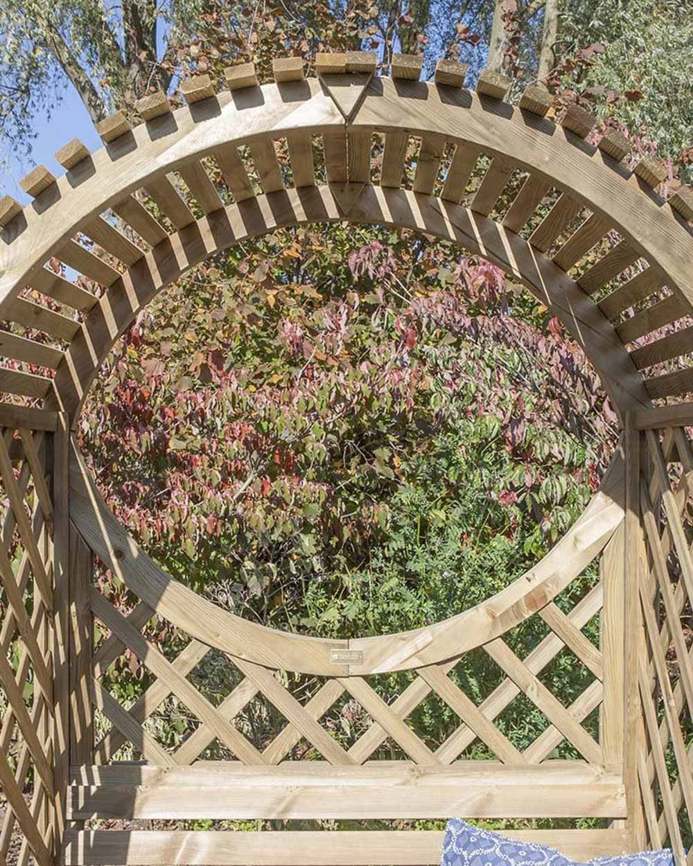 Wooden Garden Arbour Keswick Rowlinson 10 Year Guarantee - Image 2