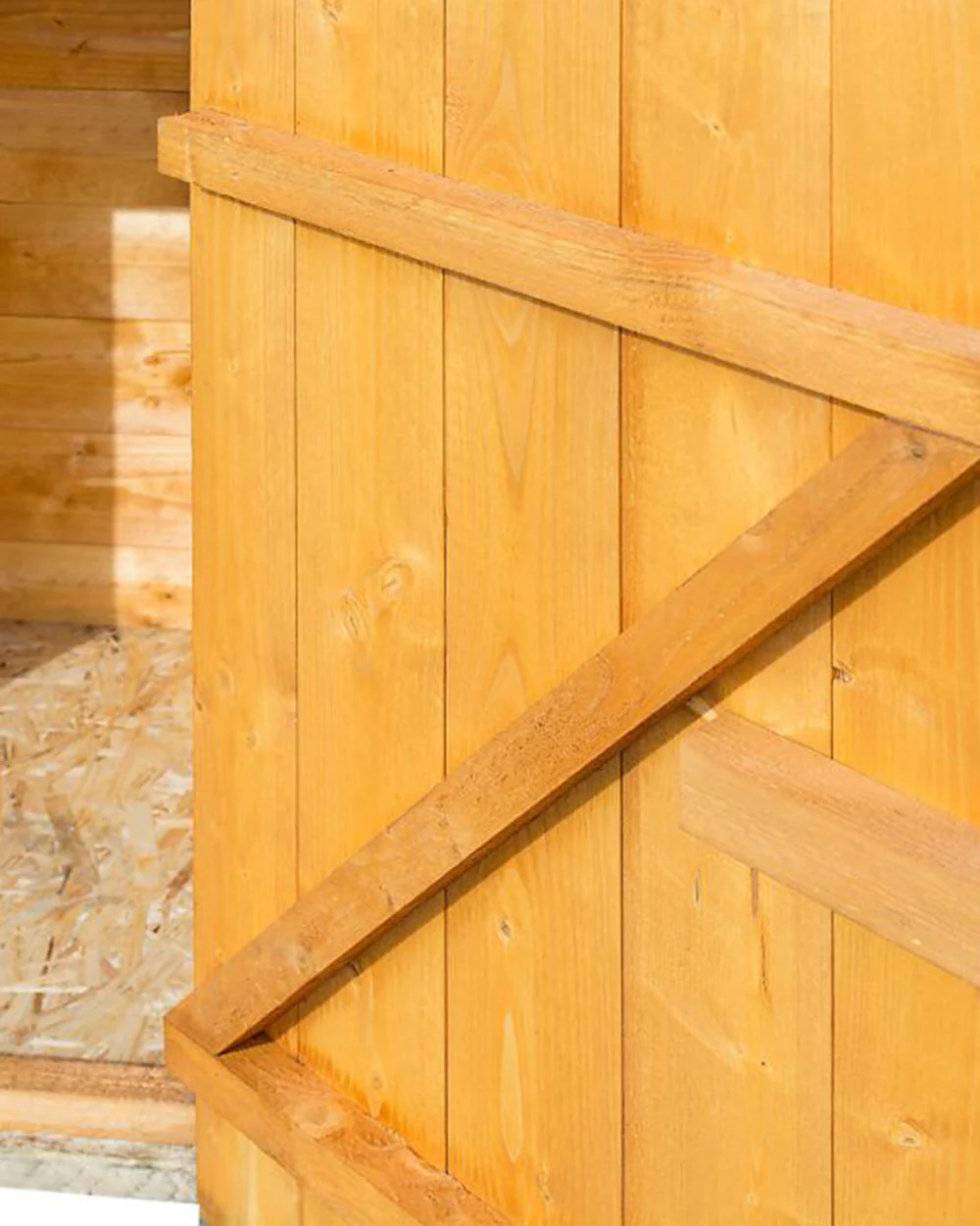 Wooden Garden Storage Shed Unit Patio Store - Image 5
